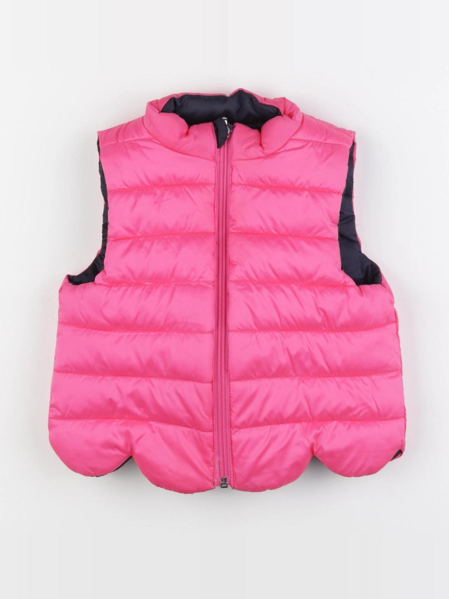 Jacadi - doudoune réversible bleu, rose - 24 mois