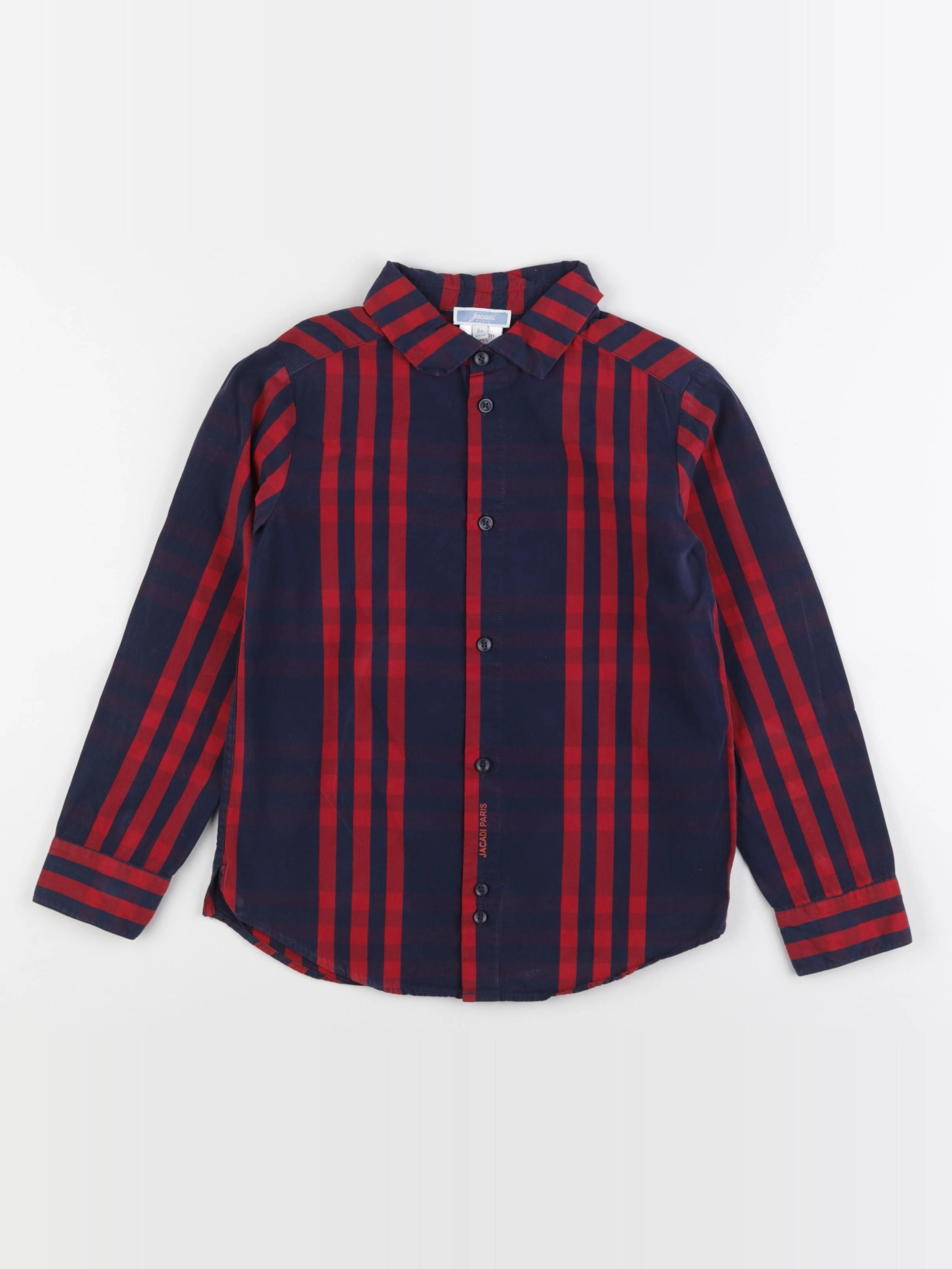 Jacadi - chemise bleu - 8 ans
