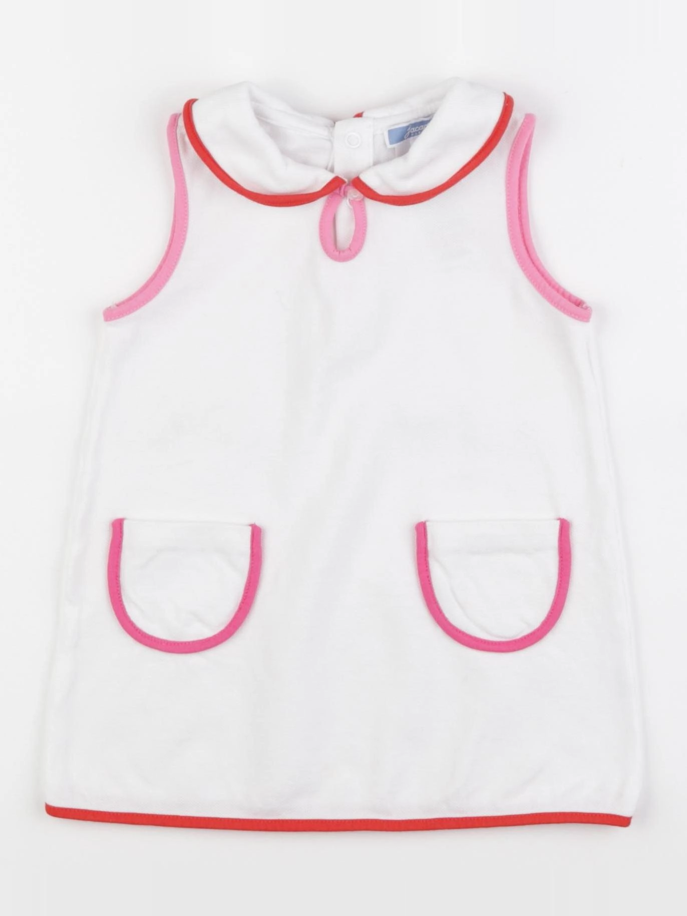 Jacadi - robe blanc - 24 mois