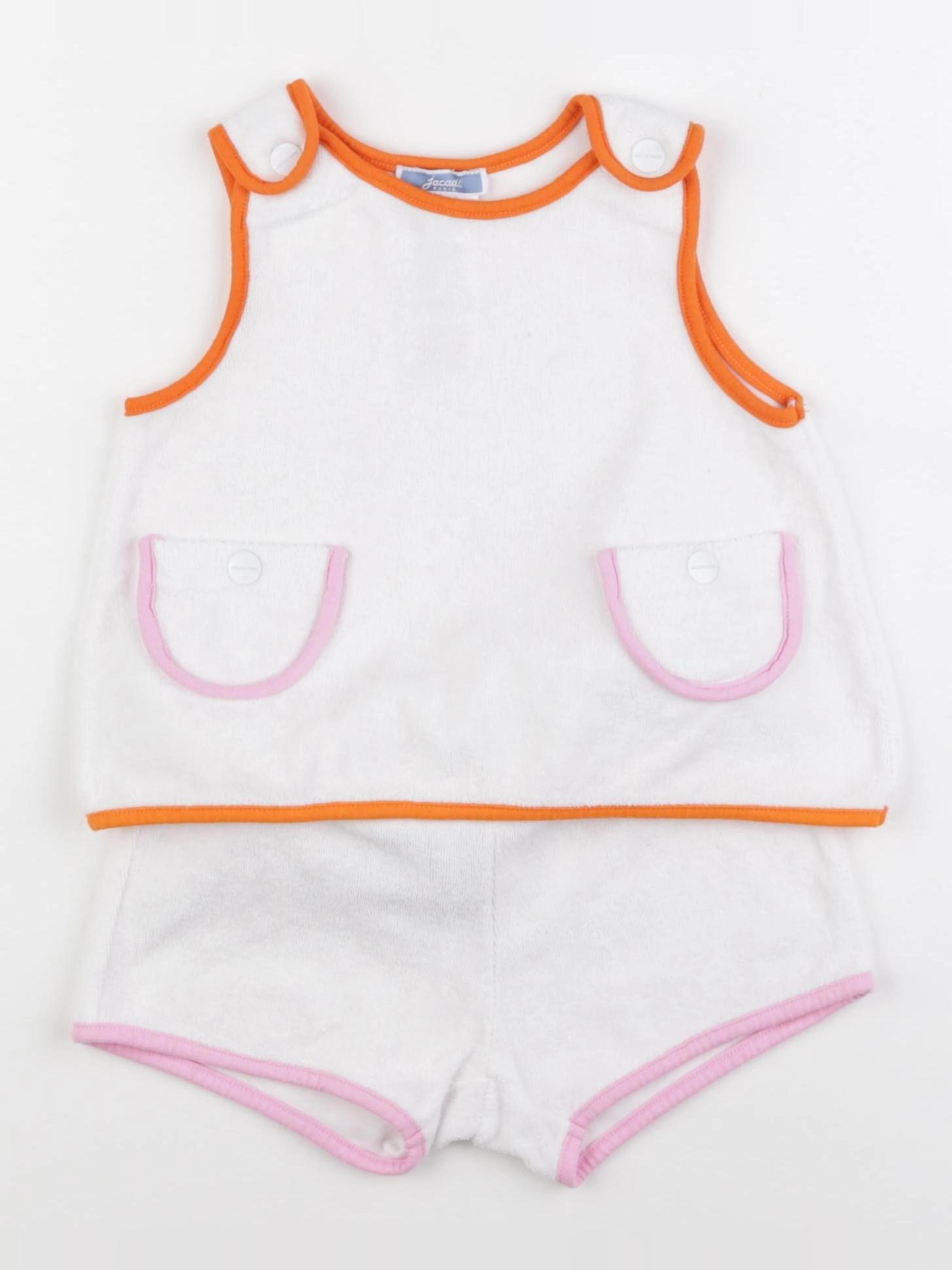 Jacadi - ensemble blanc - 24 mois