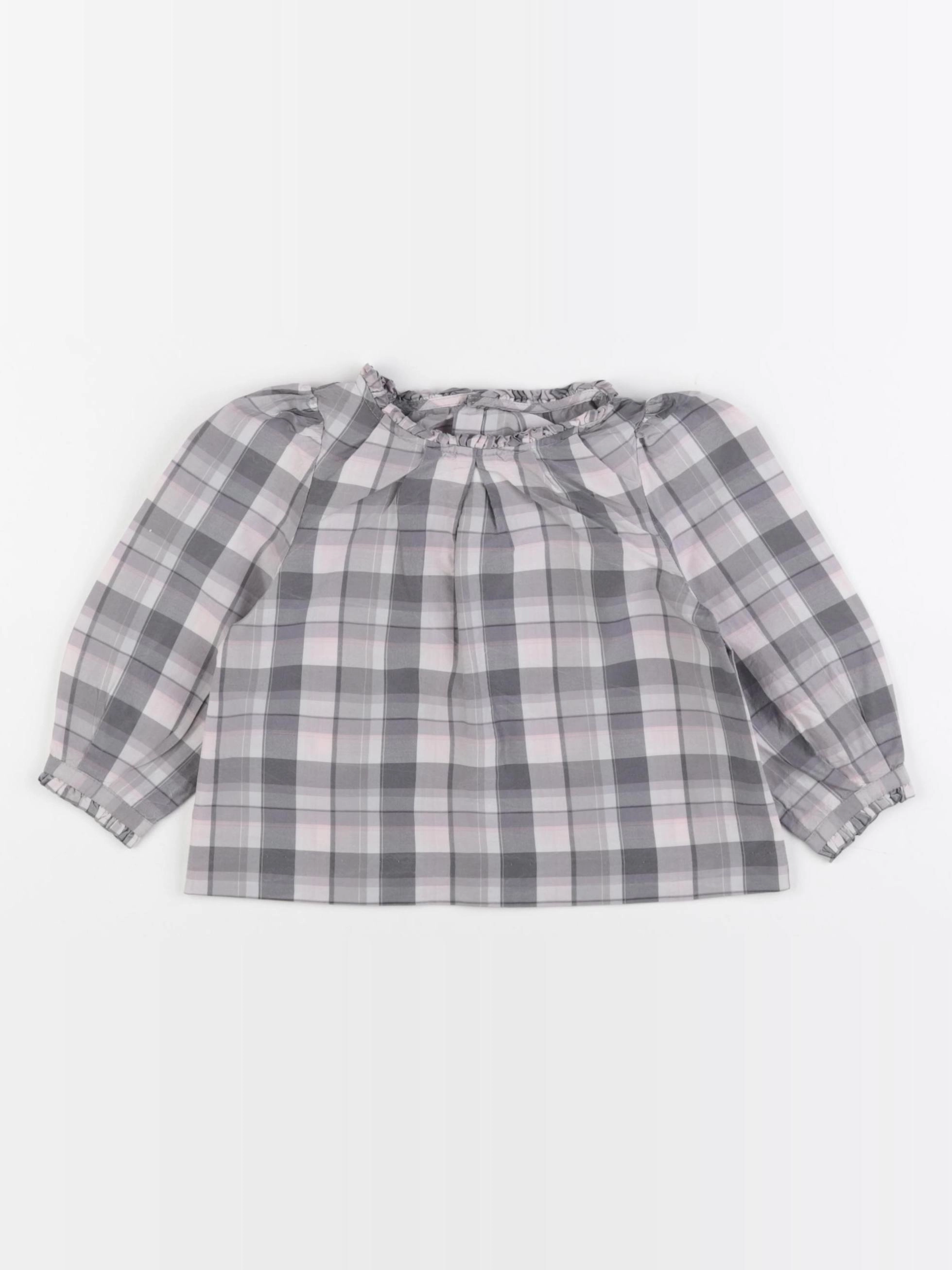 Jacadi - blouse gris - 18 mois