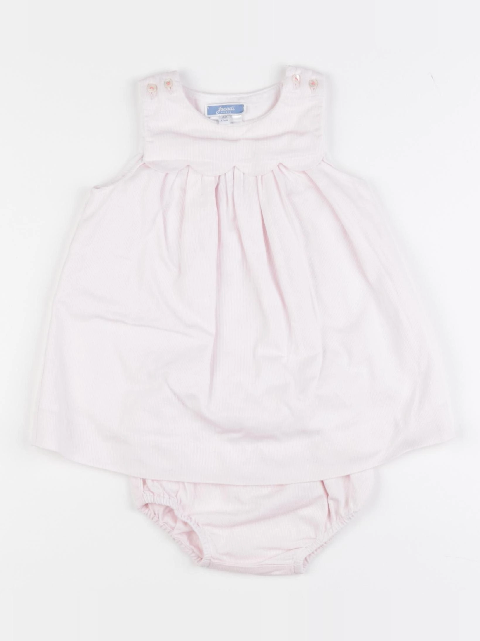 Jacadi - robe rose - 6 mois