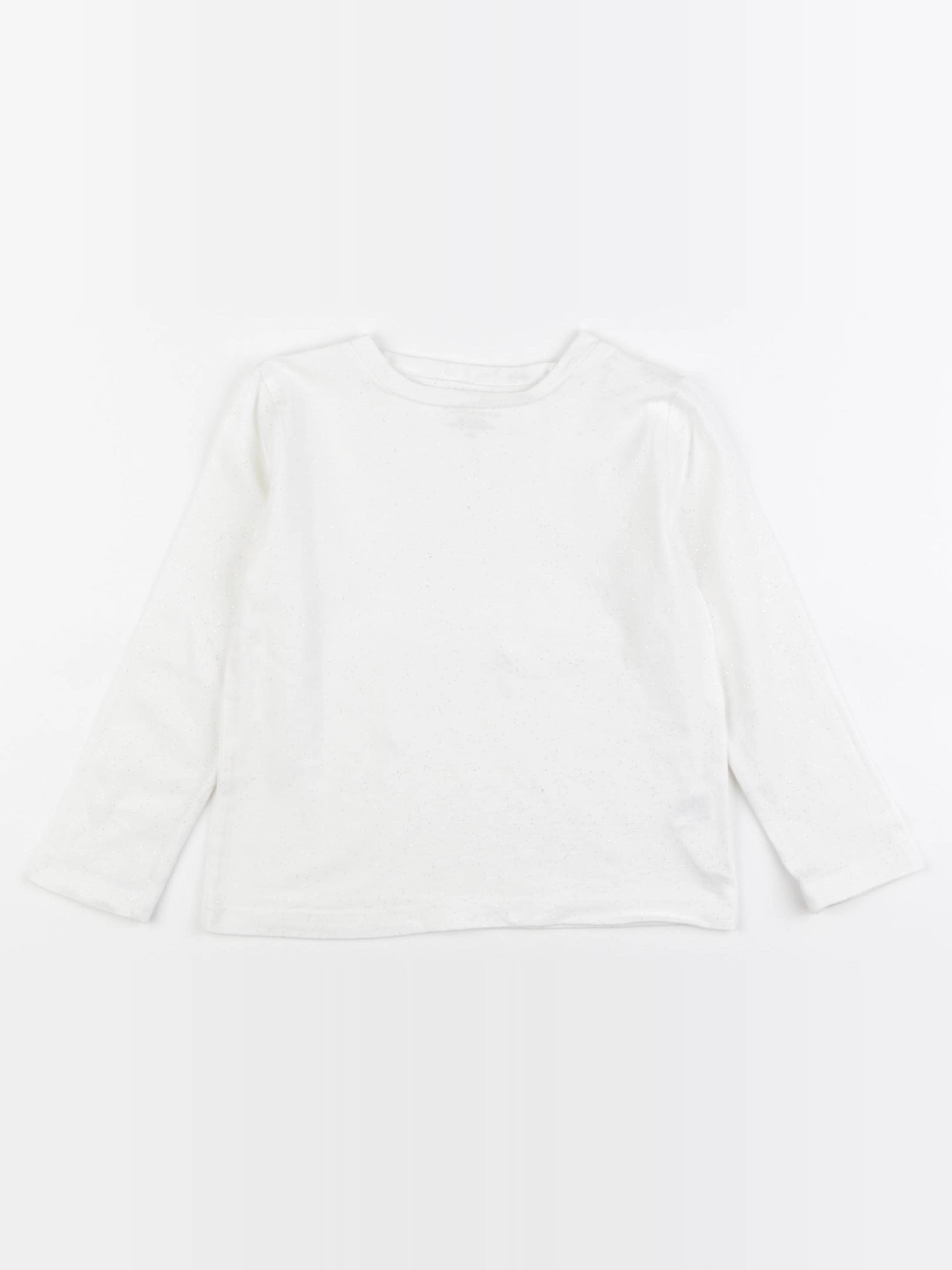 Monoprix - tee-shirt blanc - 4 ans