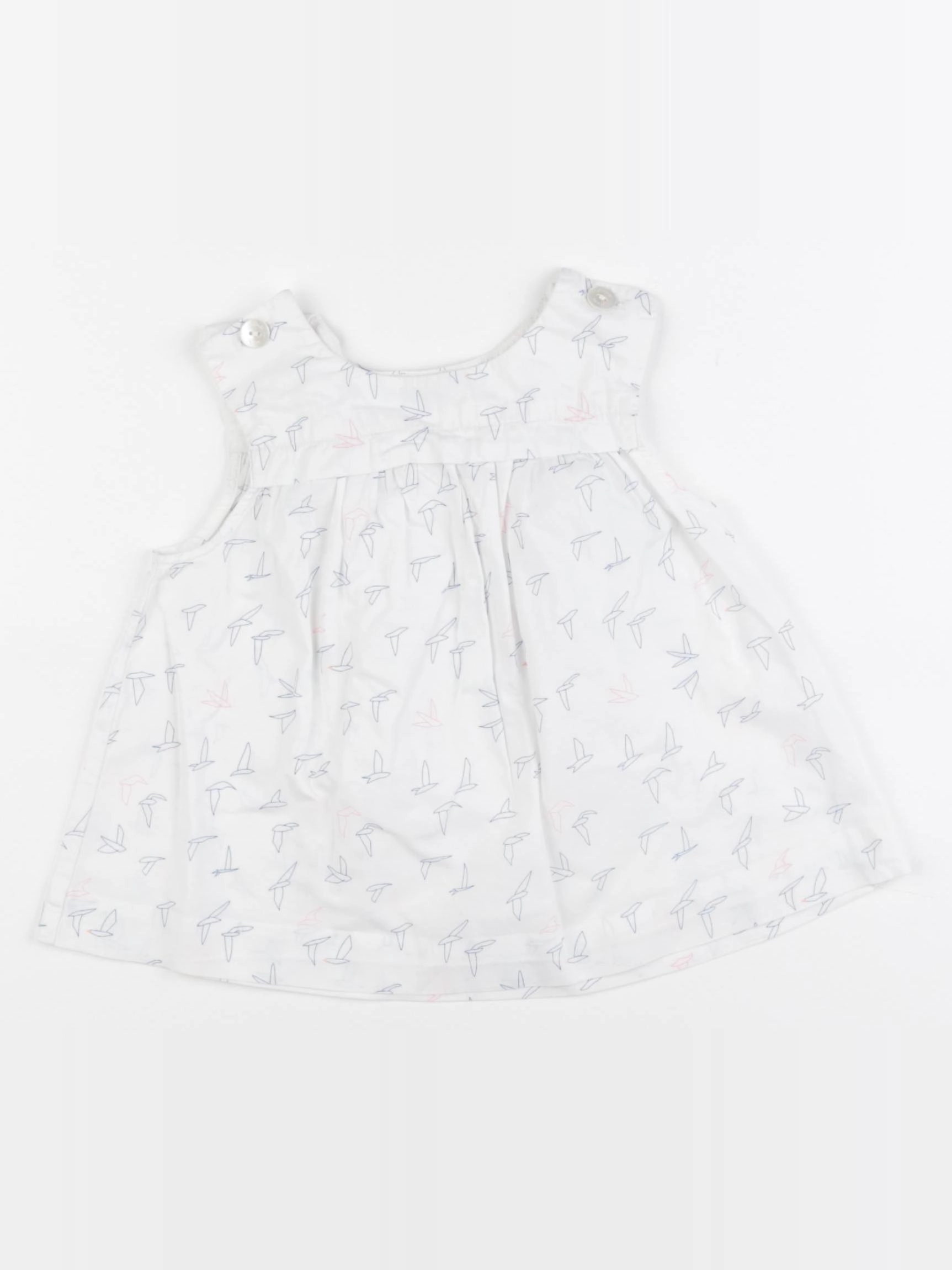 Jacadi - blouse bleu - 36 mois