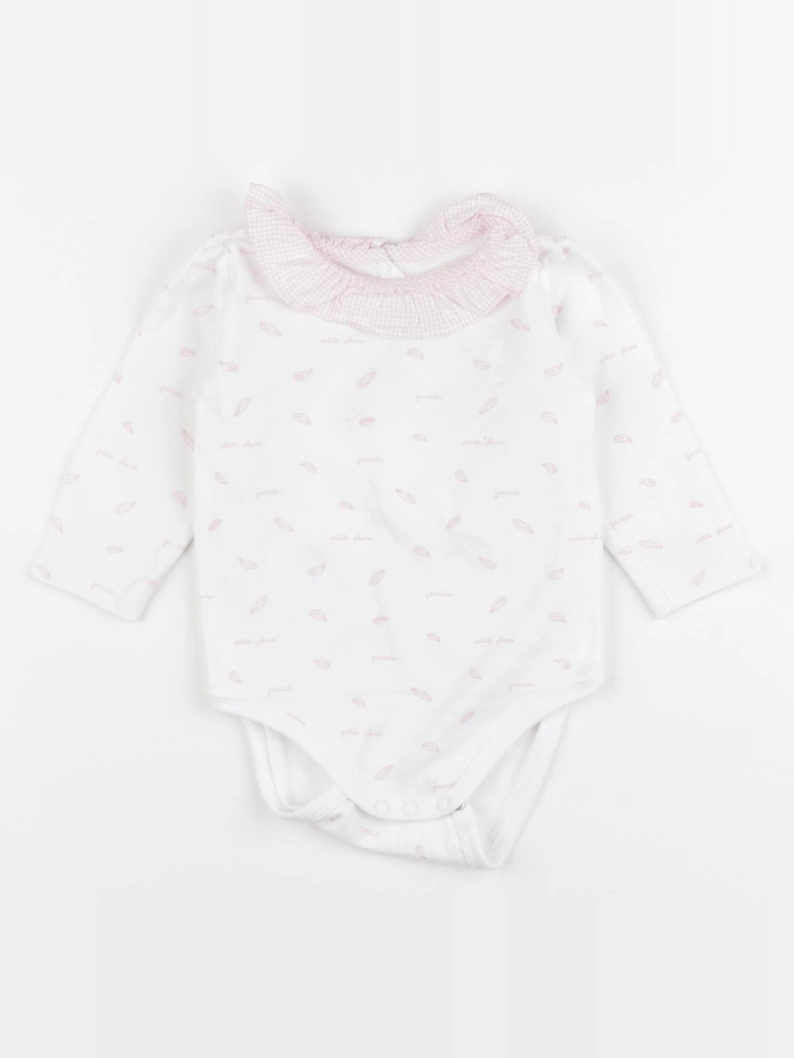 Jacadi - body à col rose - 6 mois