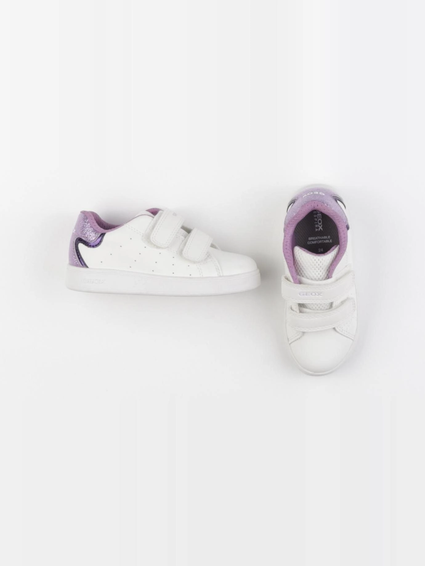 Geox - baskets blanc - pointure 24