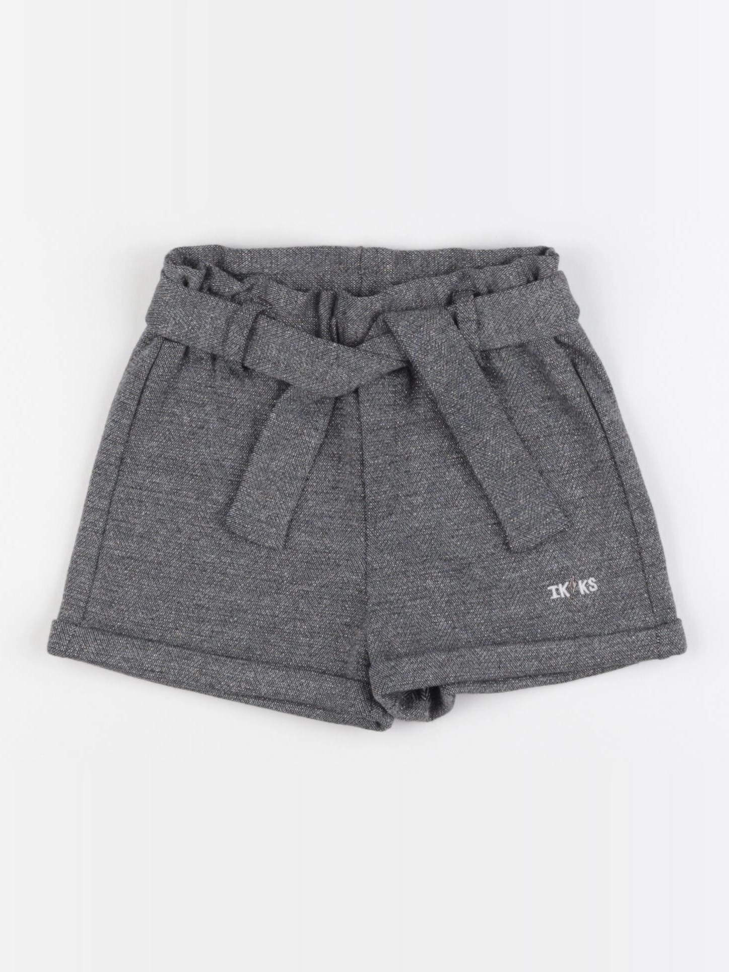 IKKS - short gris, argent - 2 ans