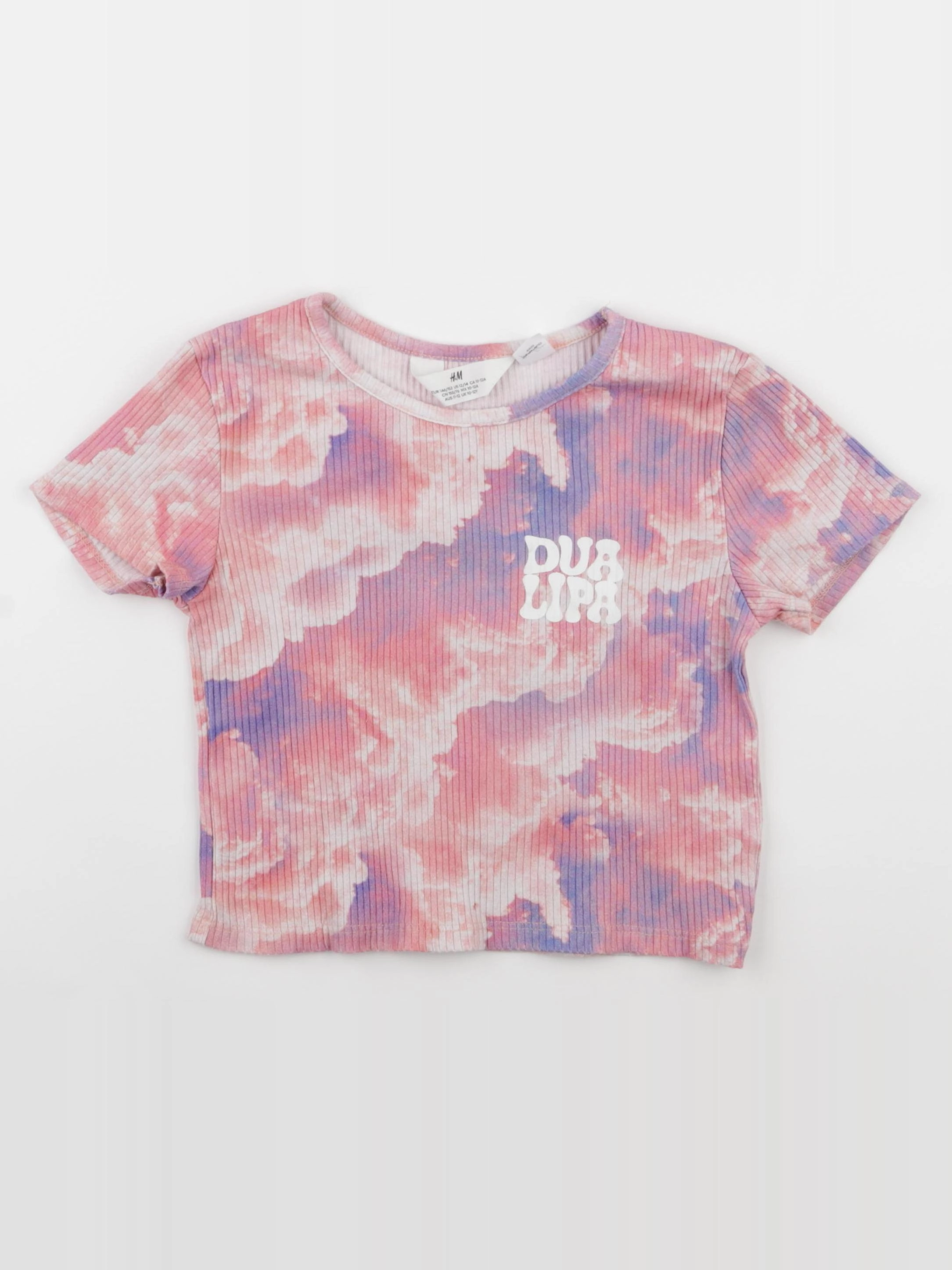 H&M - tee-shirt rose - 10/11 ans