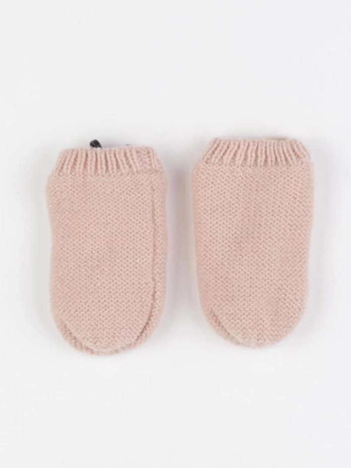 Vertbaudet - moufles rose - 3/6 mois
