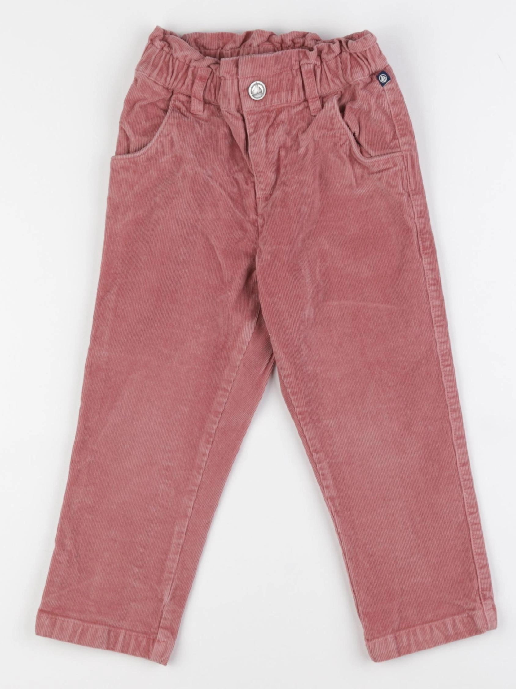 Petit Bateau - pantalon rose - 5 ans