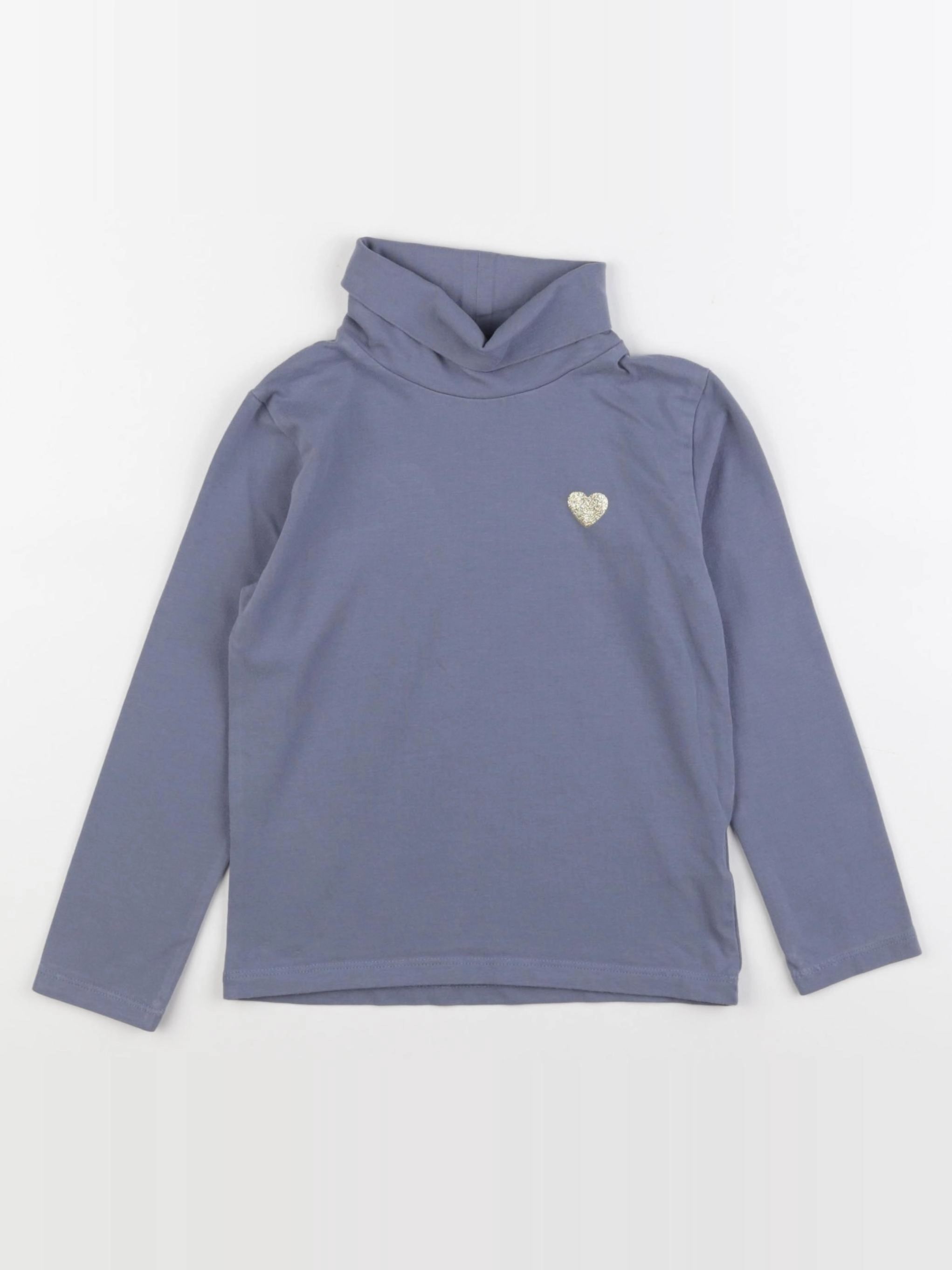 Vertbaudet - sous-pull gris - 6 ans