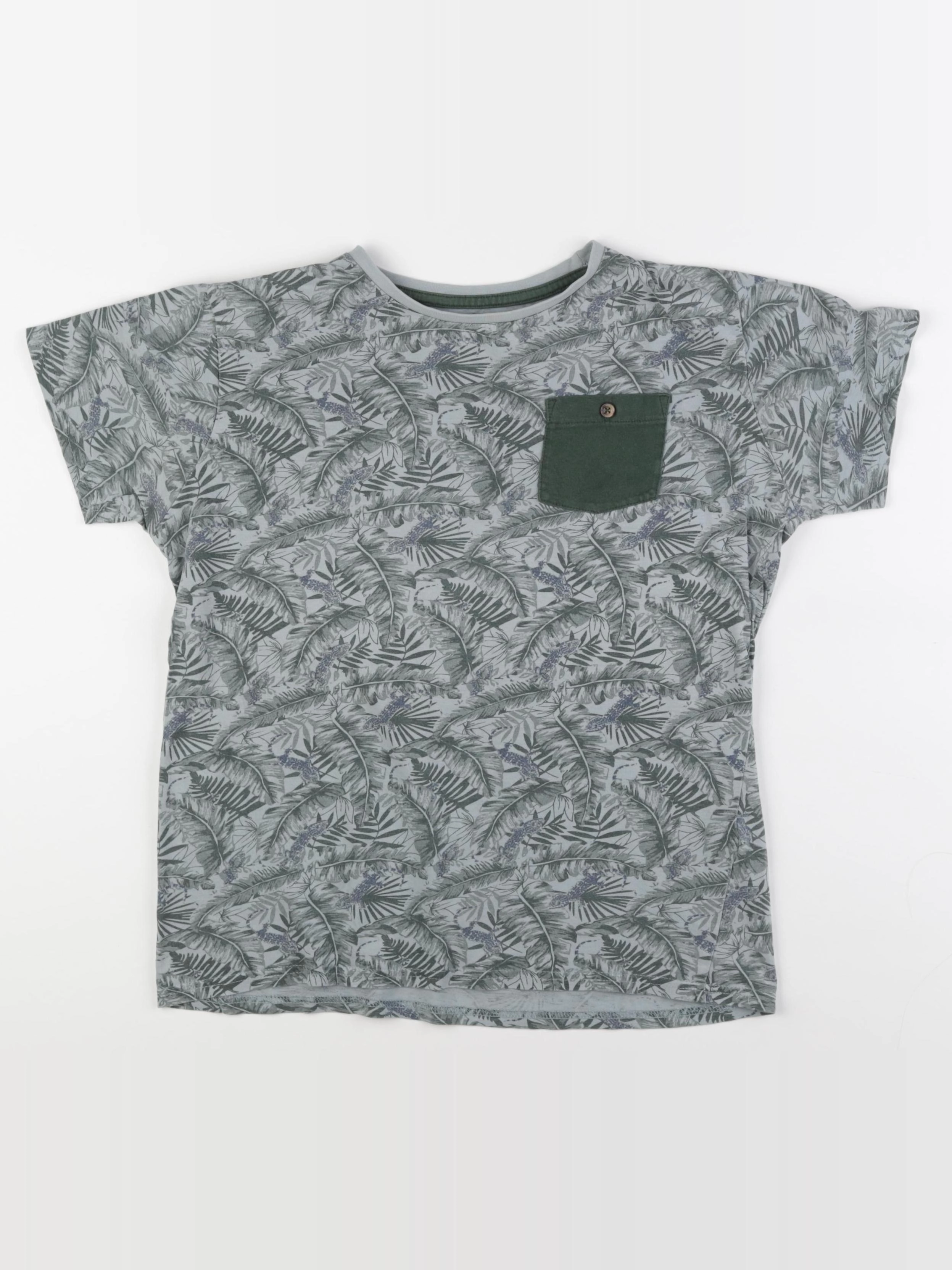 Vertbaudet - tee-shirt vert - 14 ans