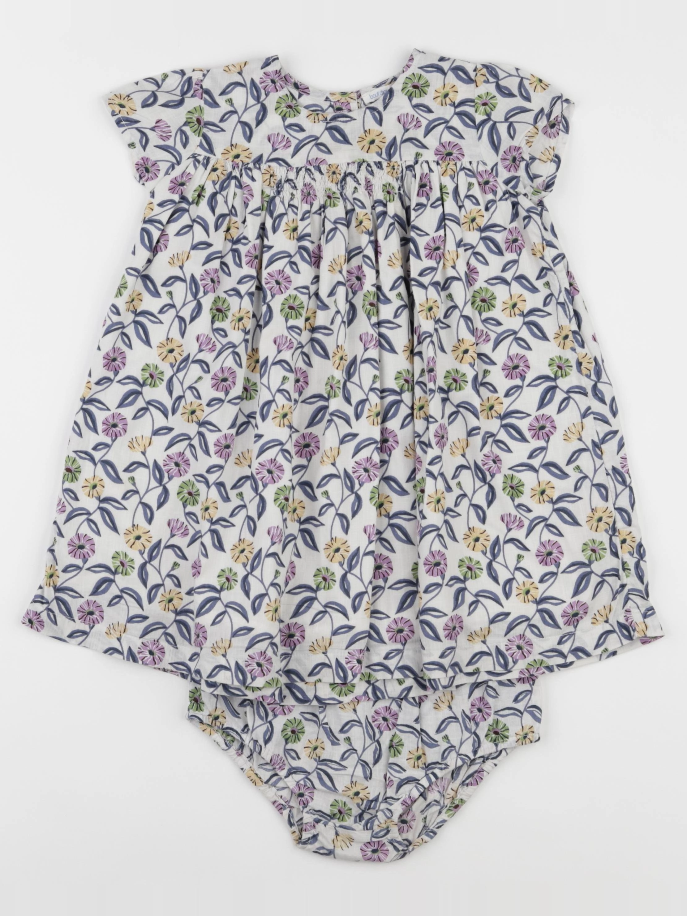 Boutchou - robe multicolore - 2 ans