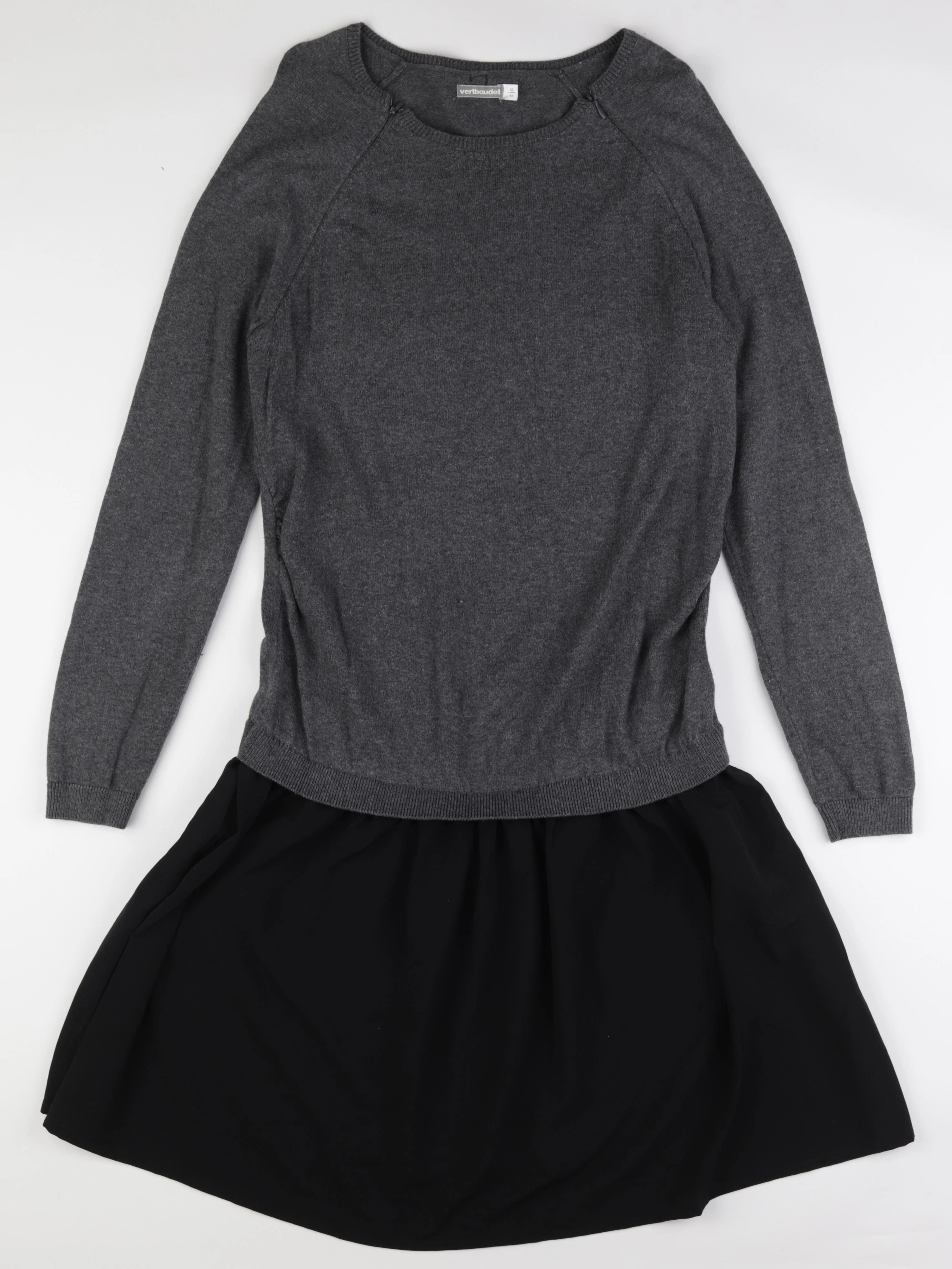 Vertbaudet - robe grossesse gris - 42 à 44