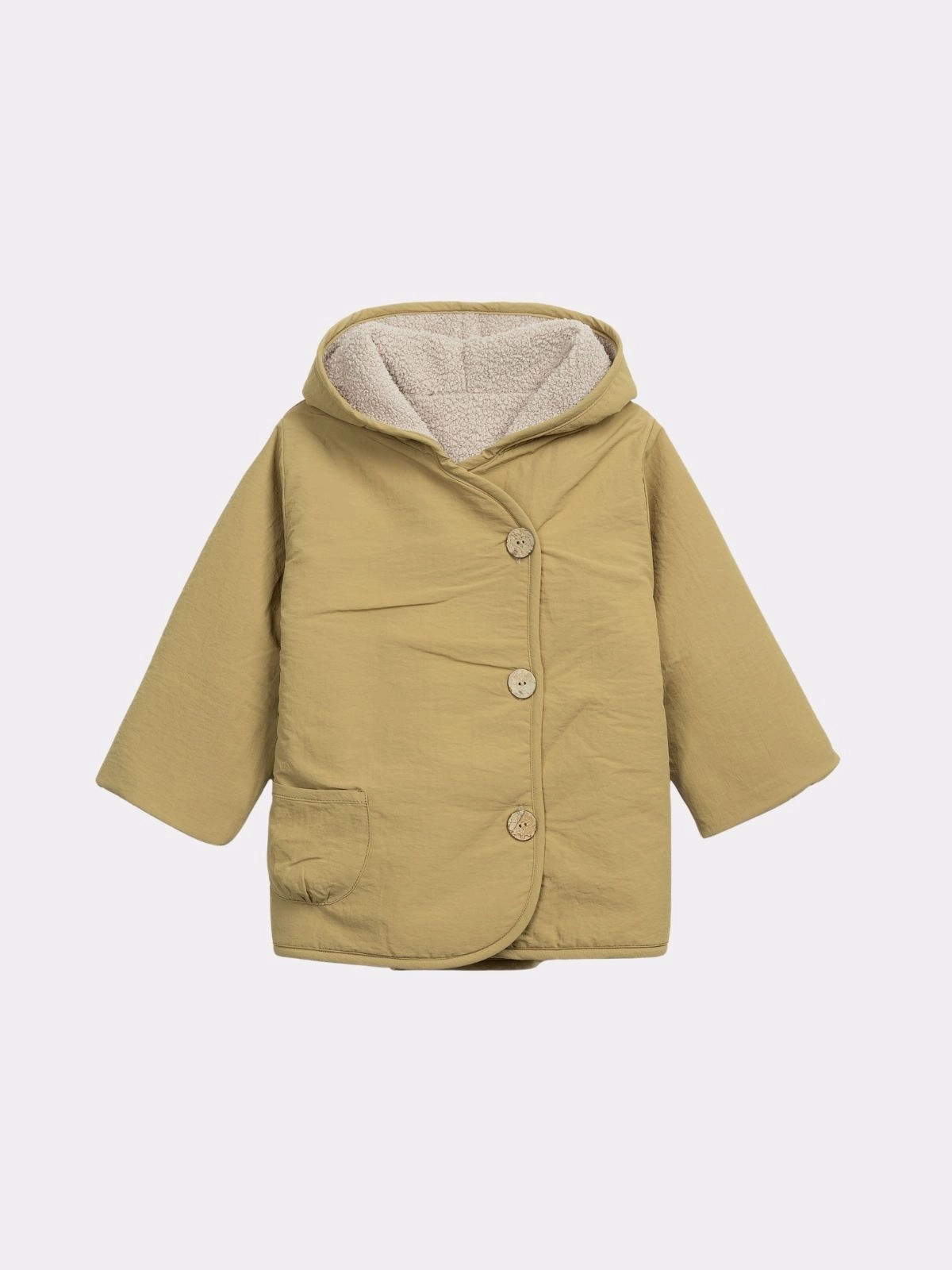 Play Up - parka réversible jaune - 3 ans