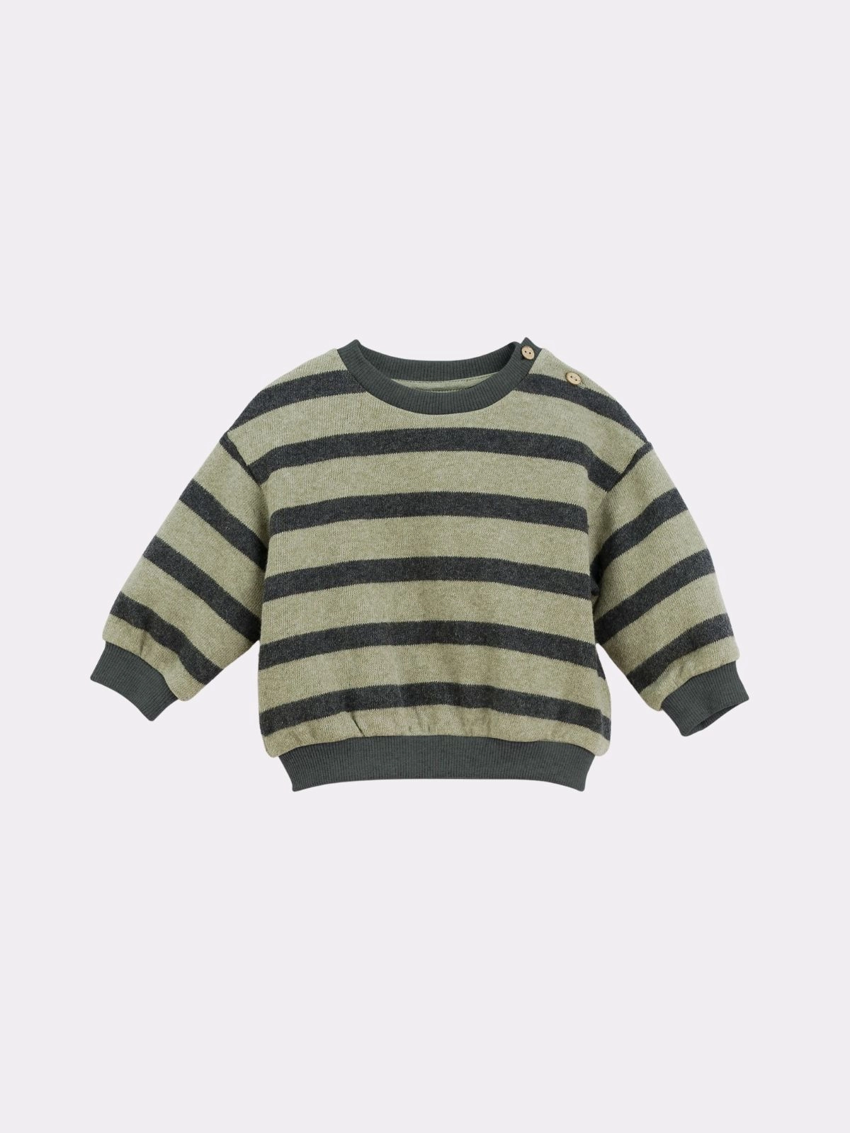 Play Up - sweat gris, vert - 3 mois