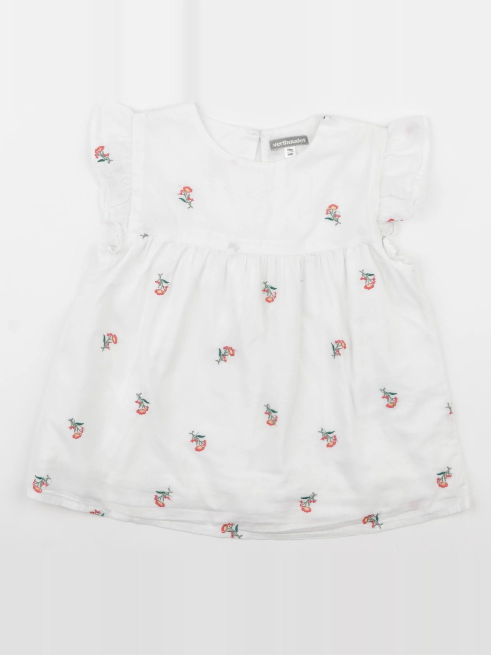 Vertbaudet - blouse blanc - 6 ans