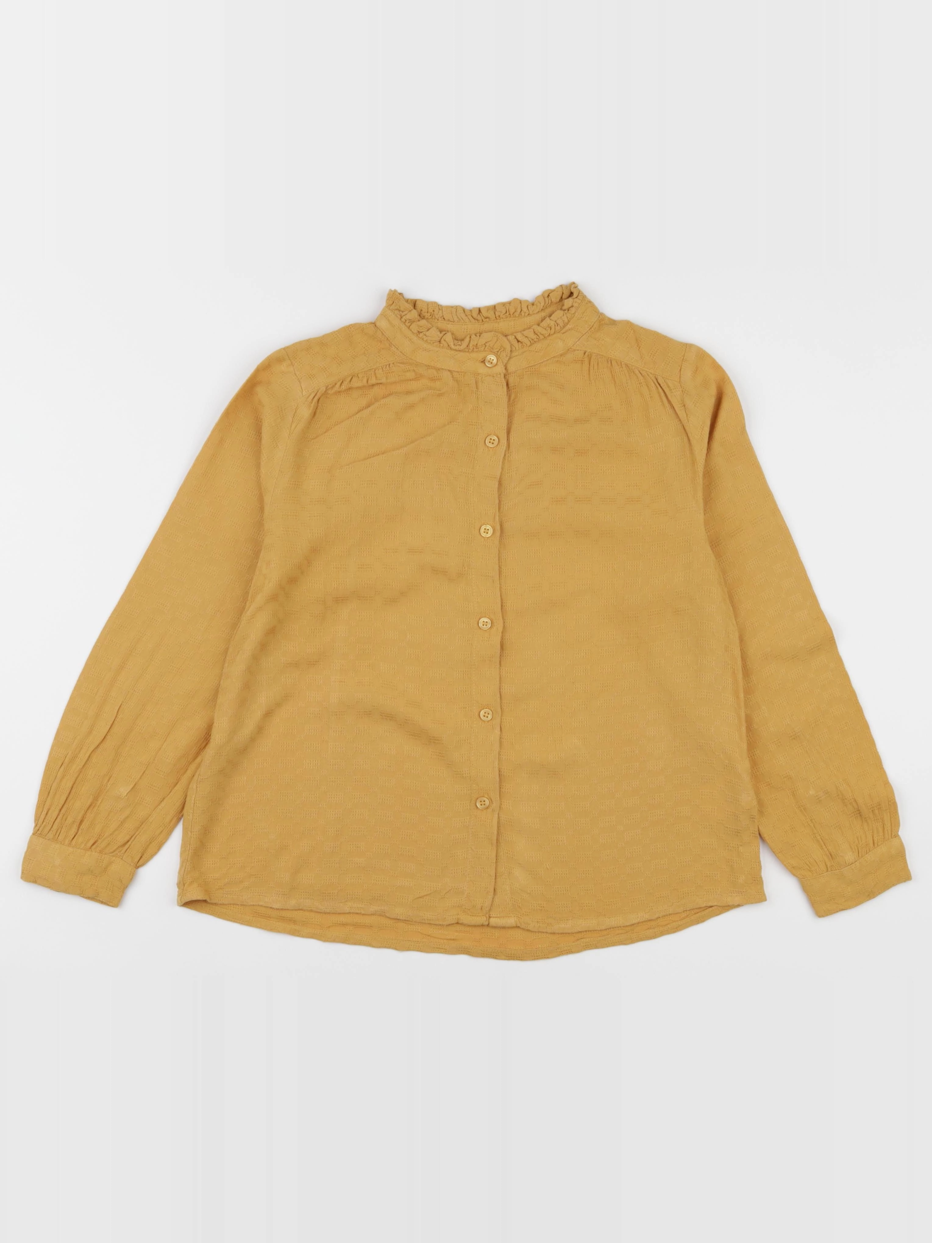 Little Cigogne - blouse jaune - 10 ans