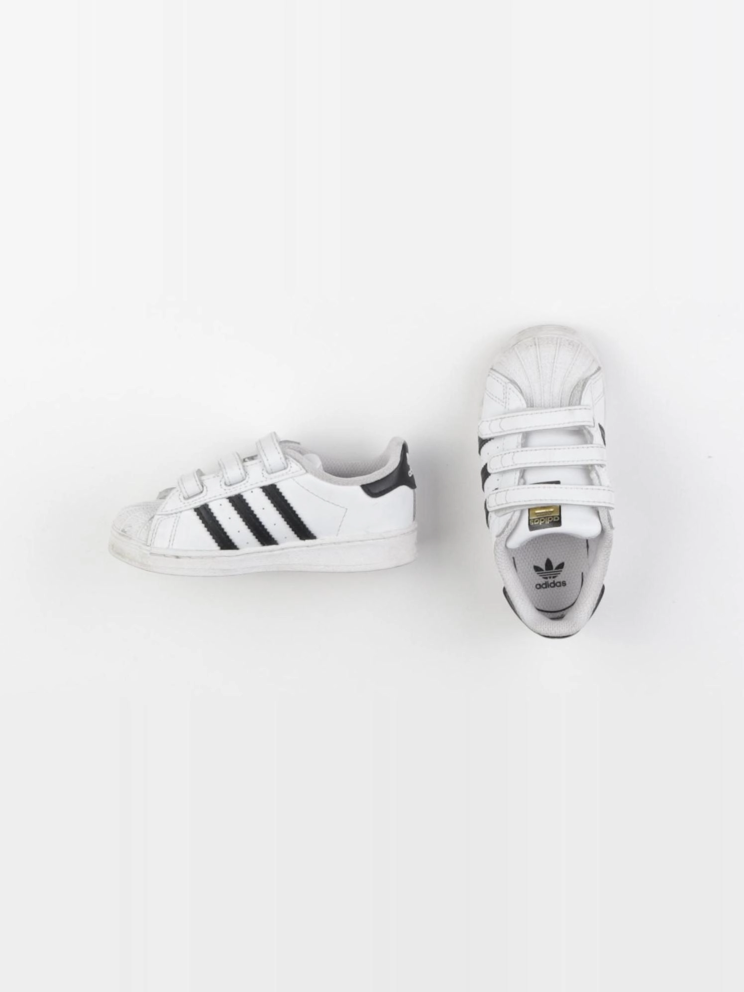 Adidas - baskets blanc - pointure 24