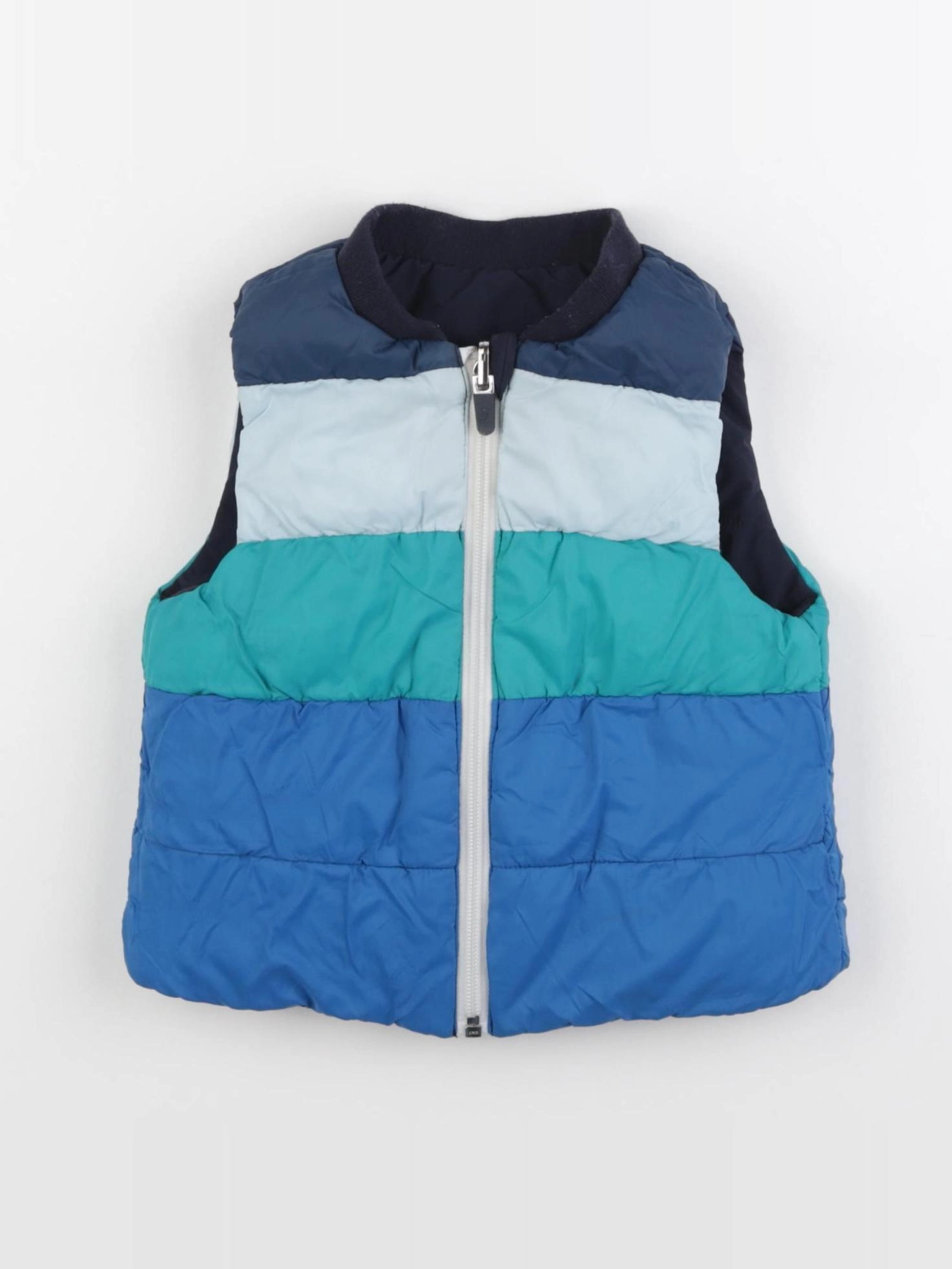 Jacadi - doudoune réversible bleu - 18 mois