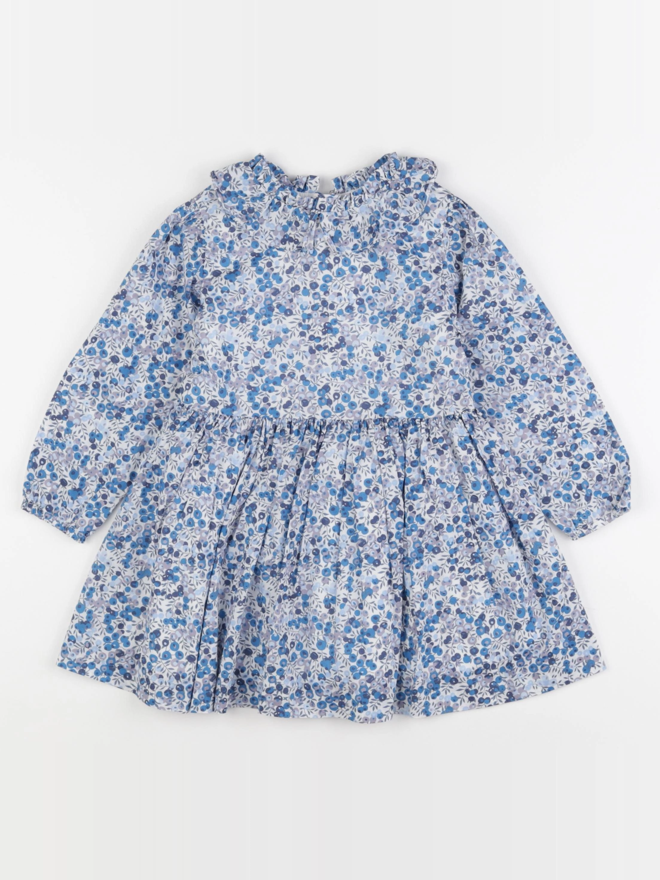 Jacadi - robe liberty bleu - 3 ans
