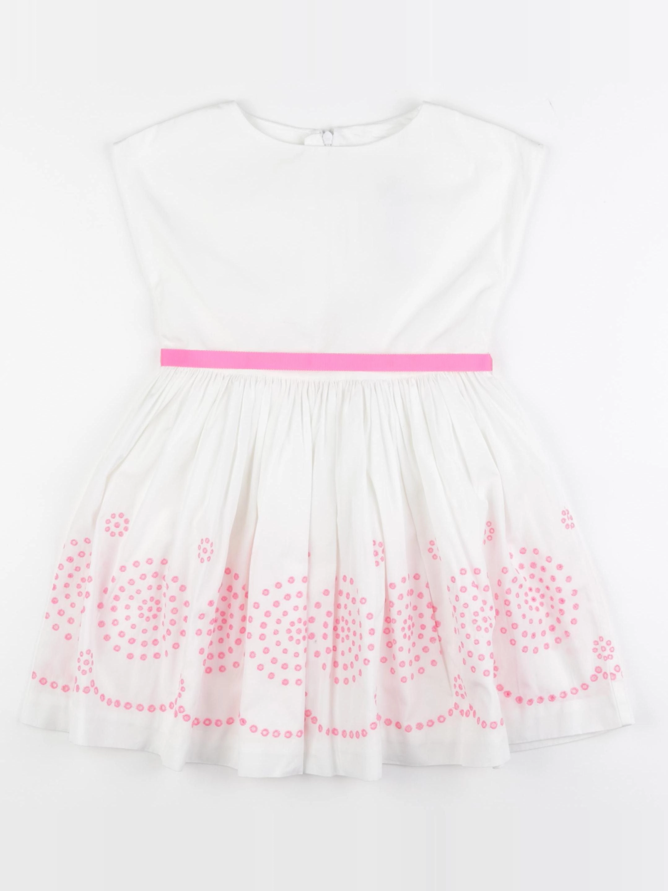 Jacadi - robe blanc - 5 ans