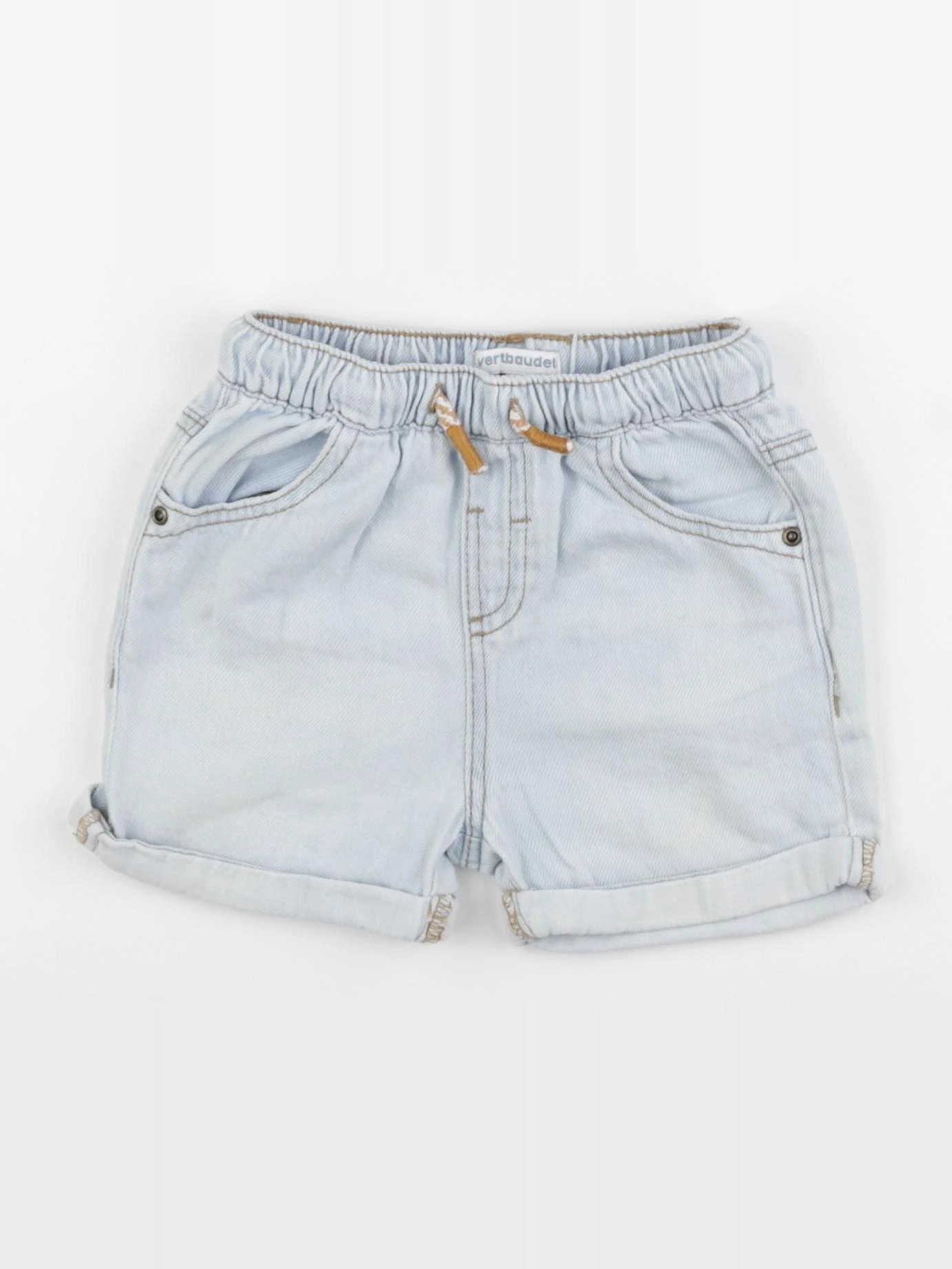Vertbaudet - short bleu - 24 mois