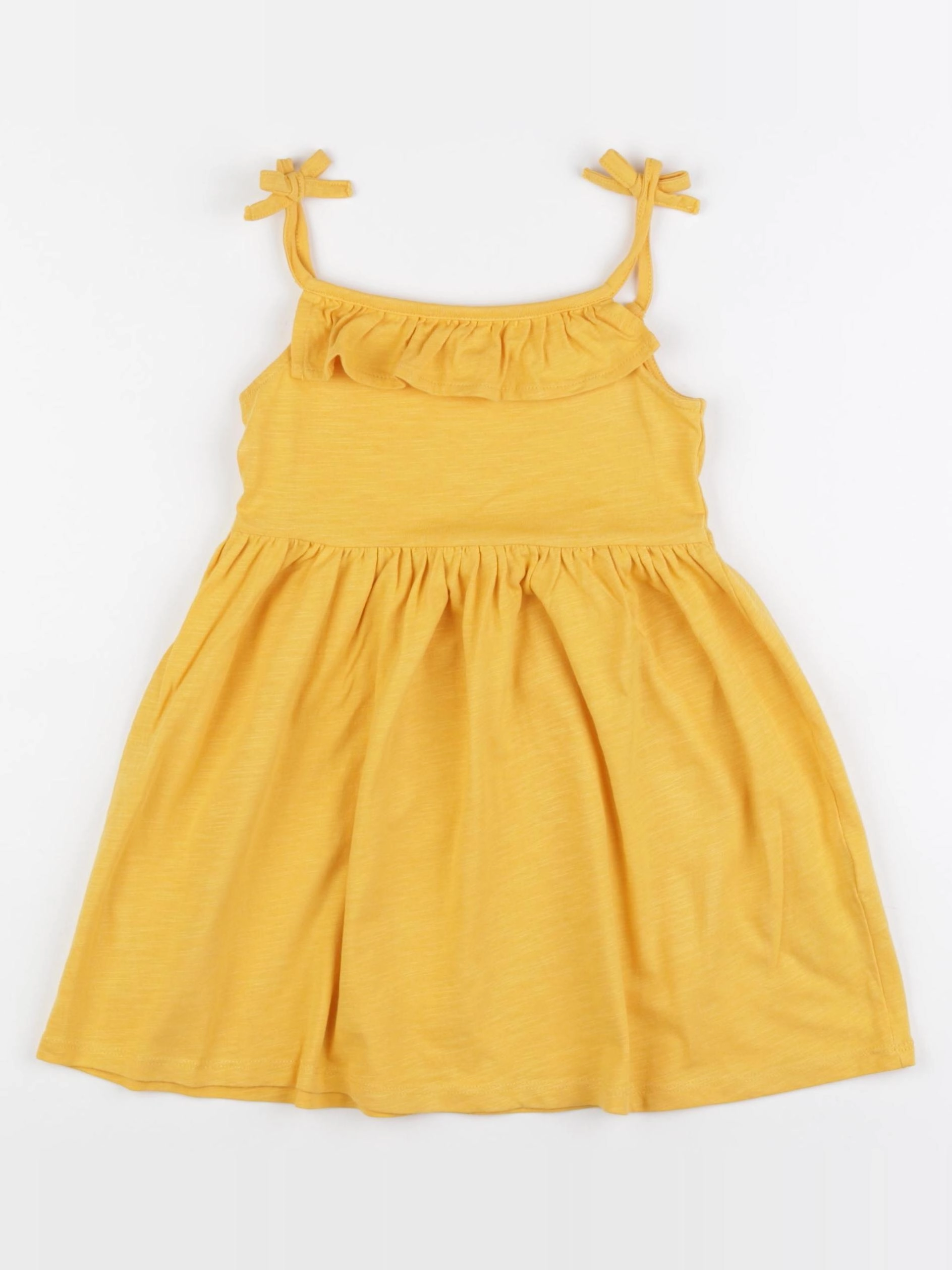 Vertbaudet - robe jaune - 3 ans