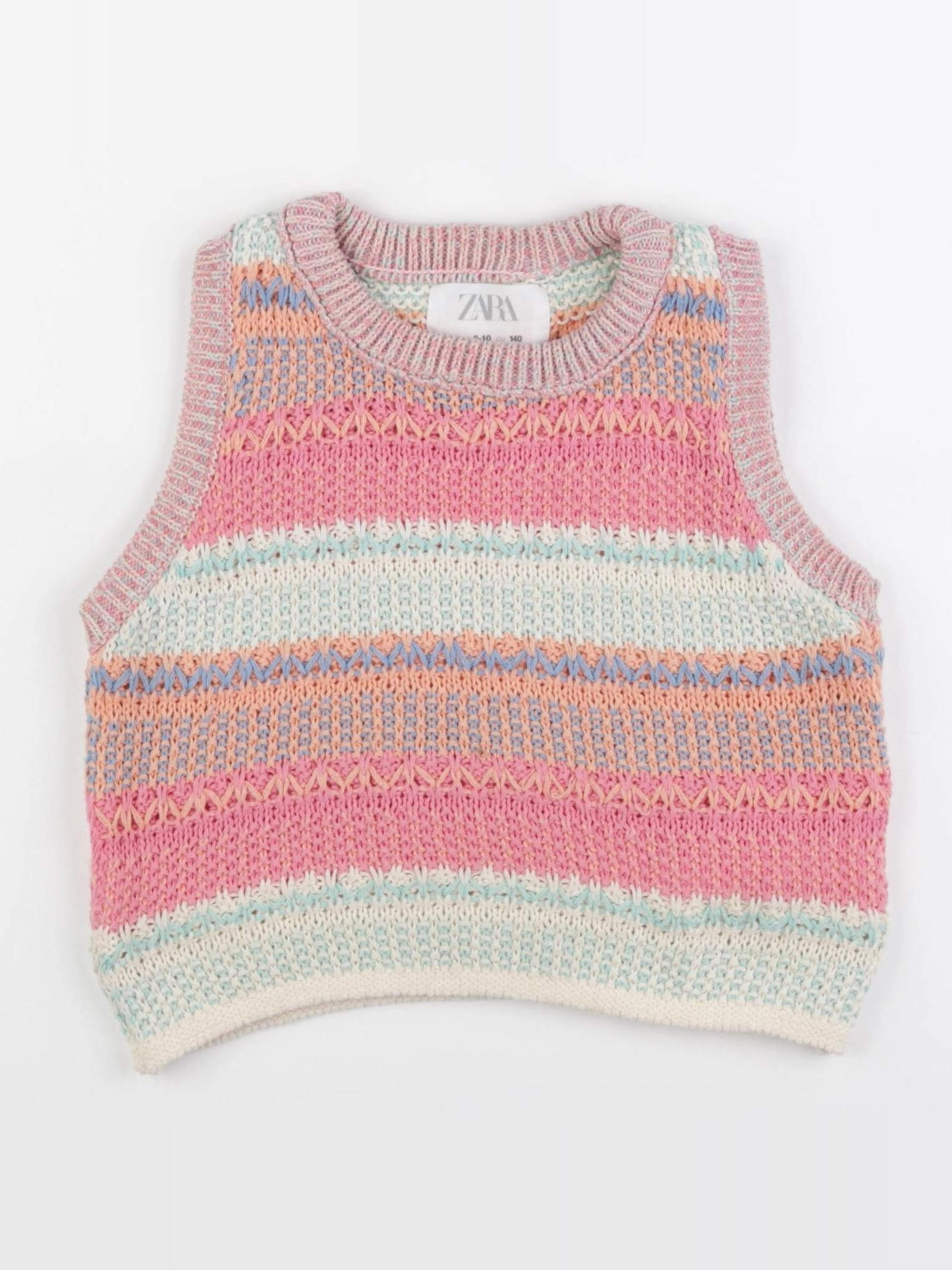 Zara - pull multicolore - 9/10 ans