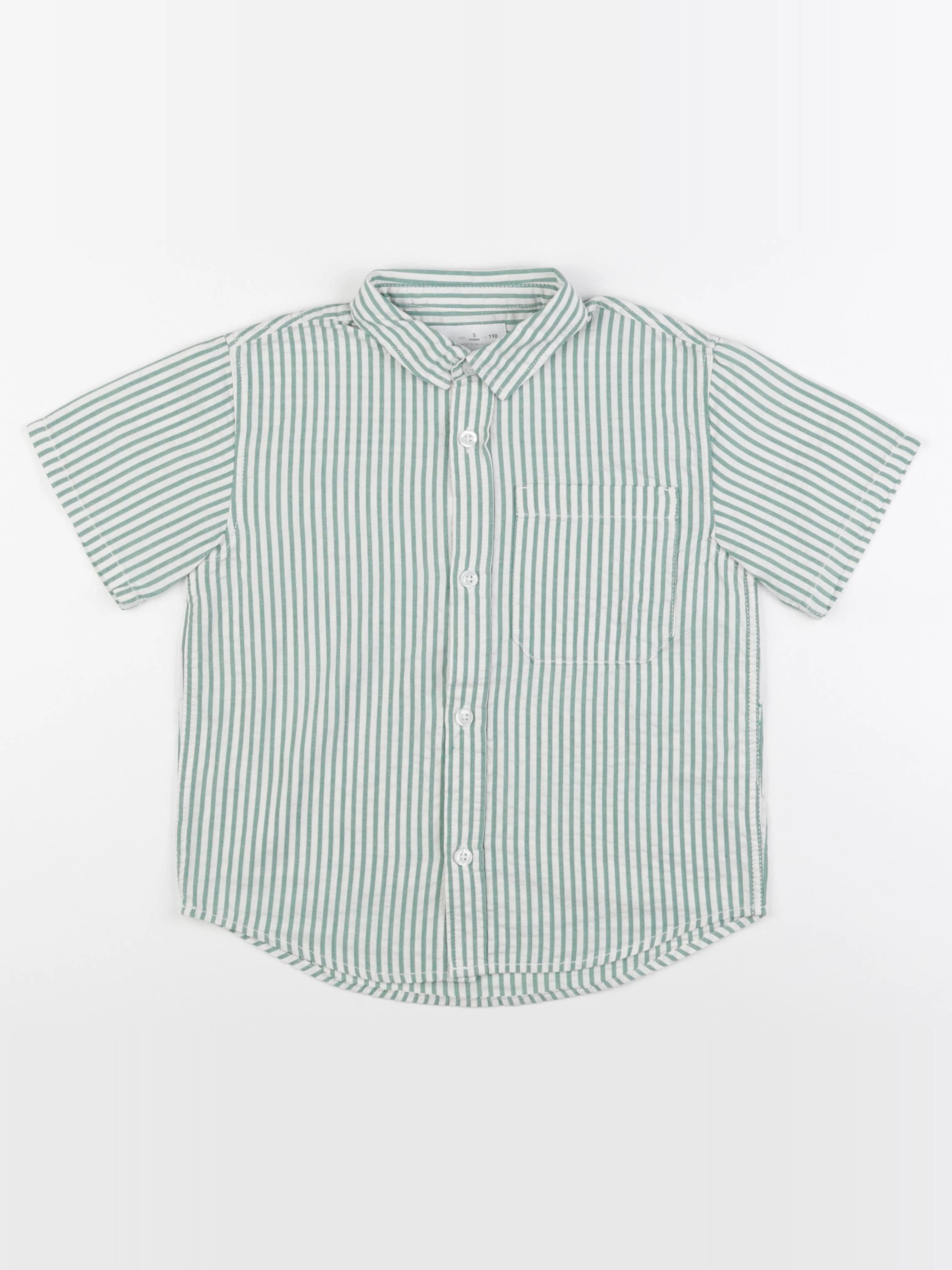Zara - chemise vert - 5 ans