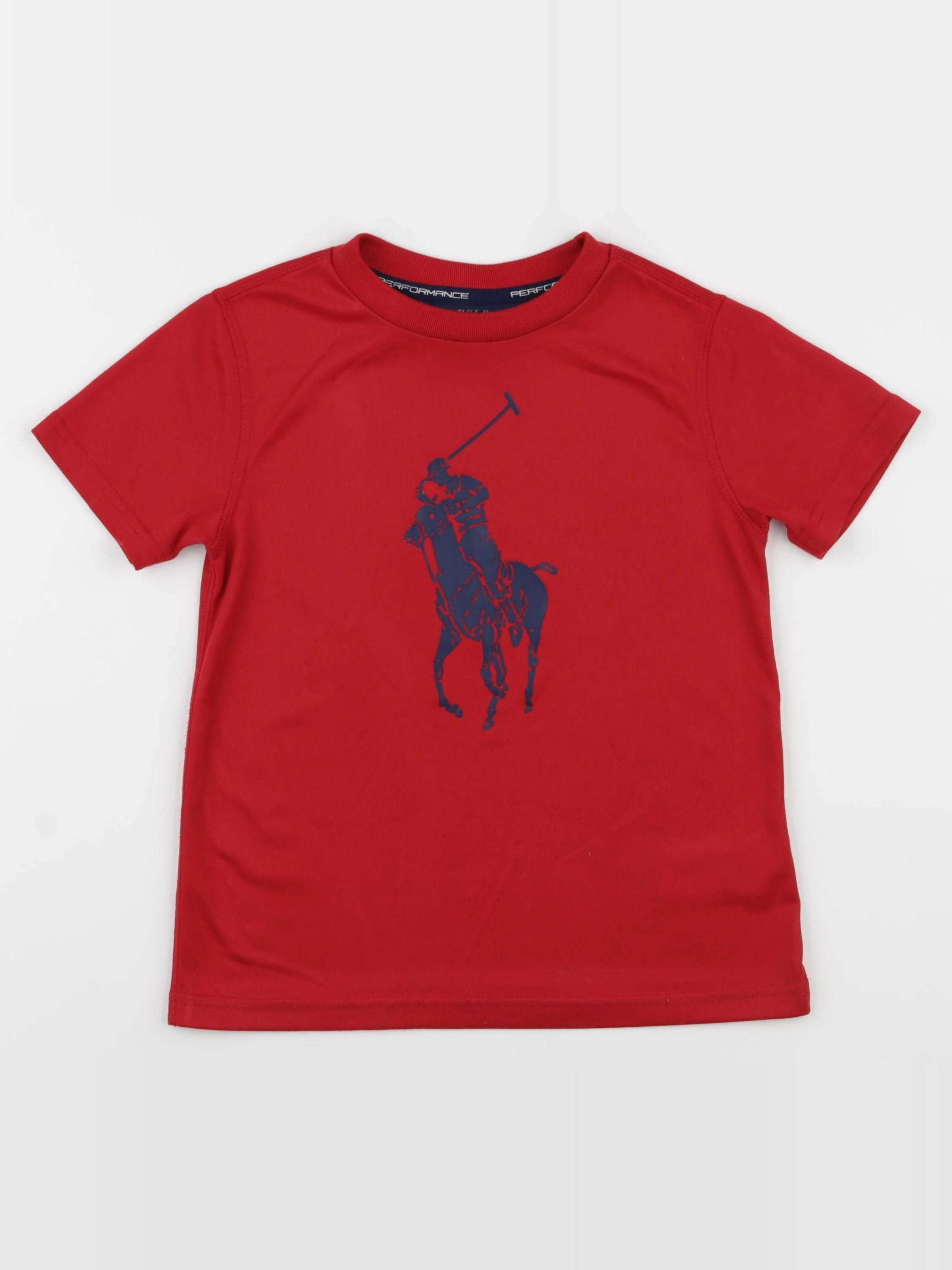 Ralph Lauren - tee-shirt rouge - 5 ans