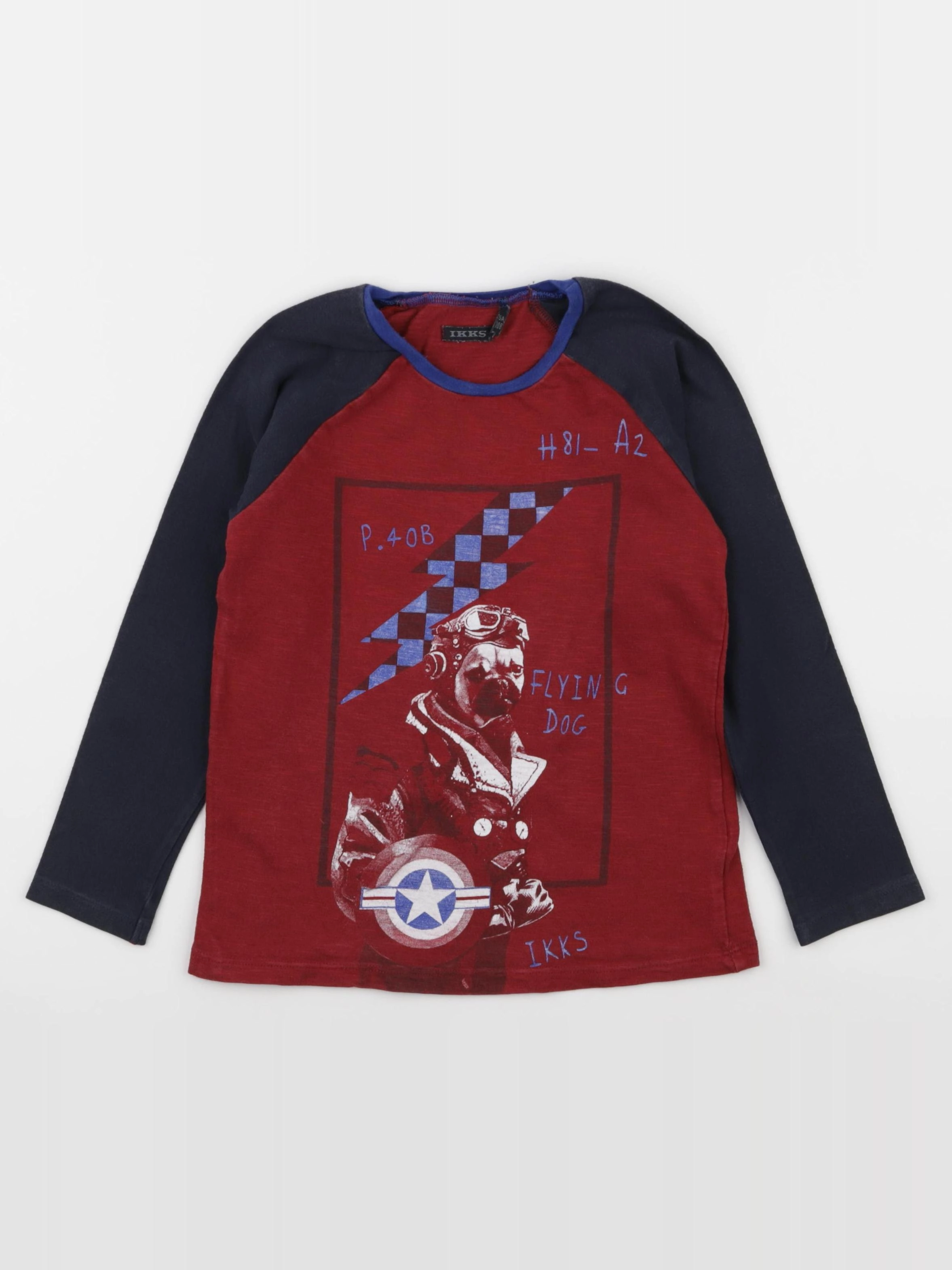 IKKS - tee-shirt rouge - 5 ans