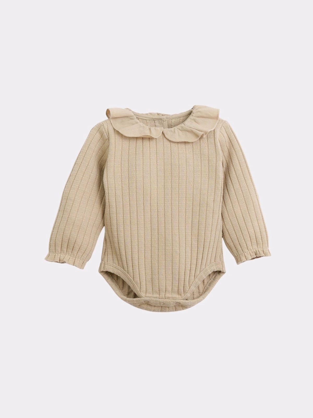 Play Up - body à col beige - 12 mois