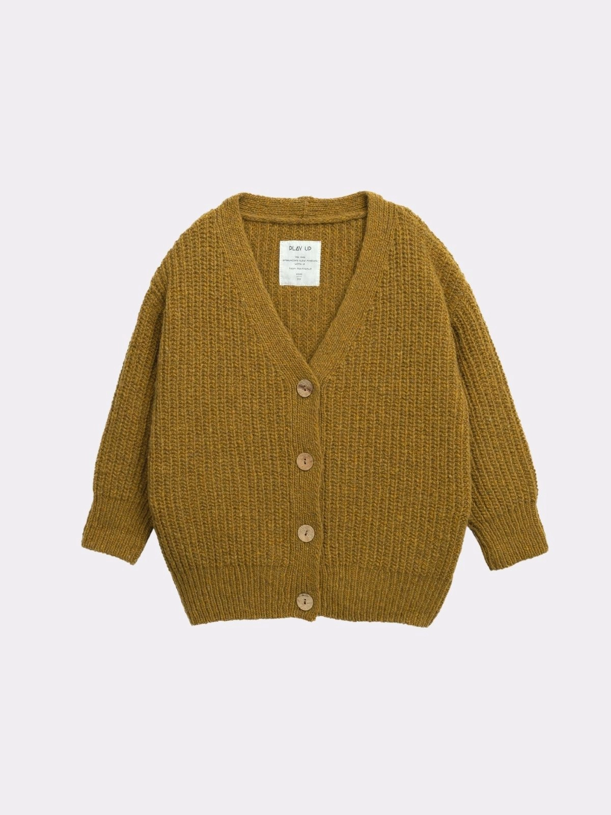 Play Up - gilet marron - 3 ans