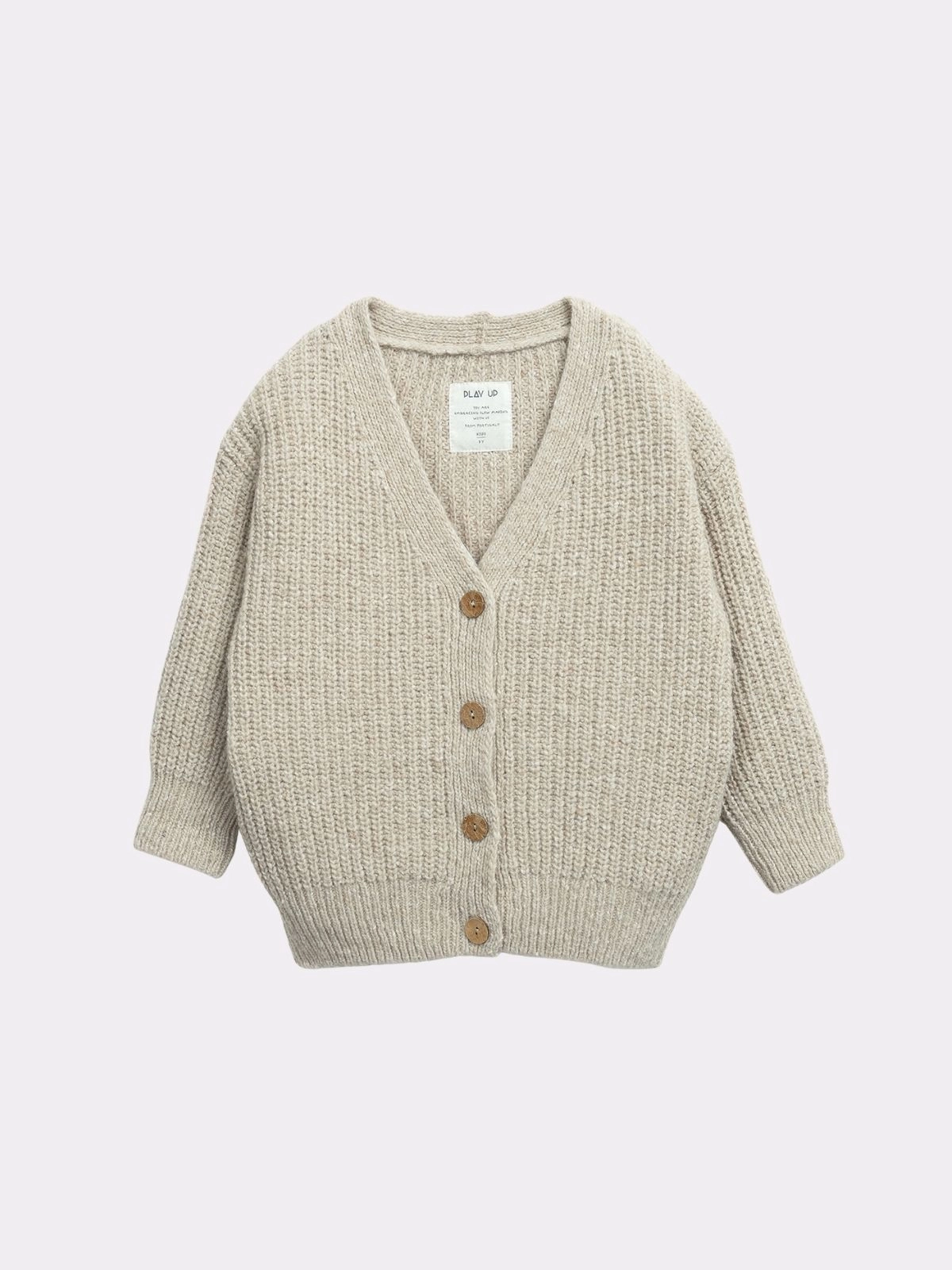 Play Up - gilet beige - 3 ans