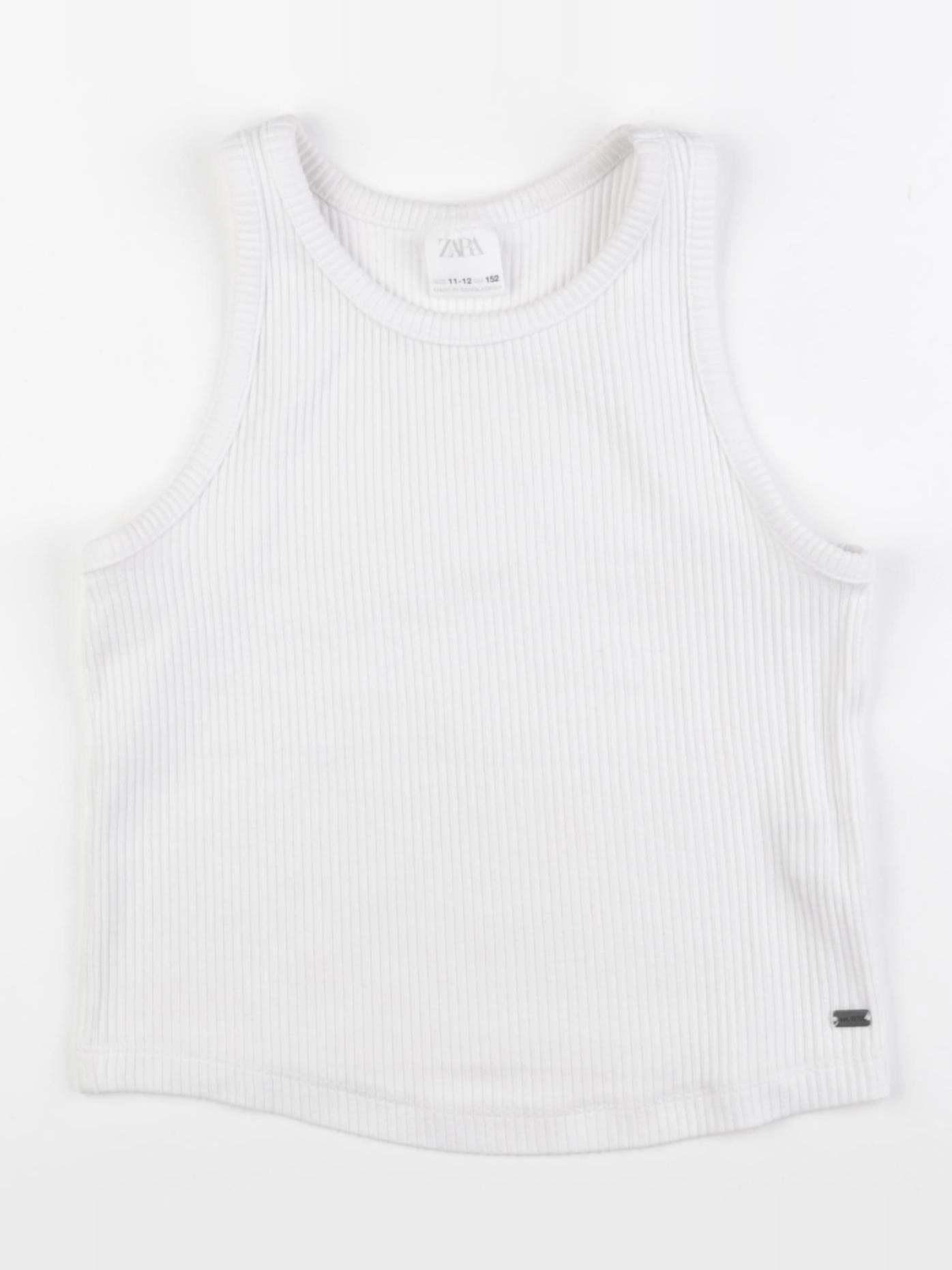 Zara - débardeur blanc - 11/12 ans