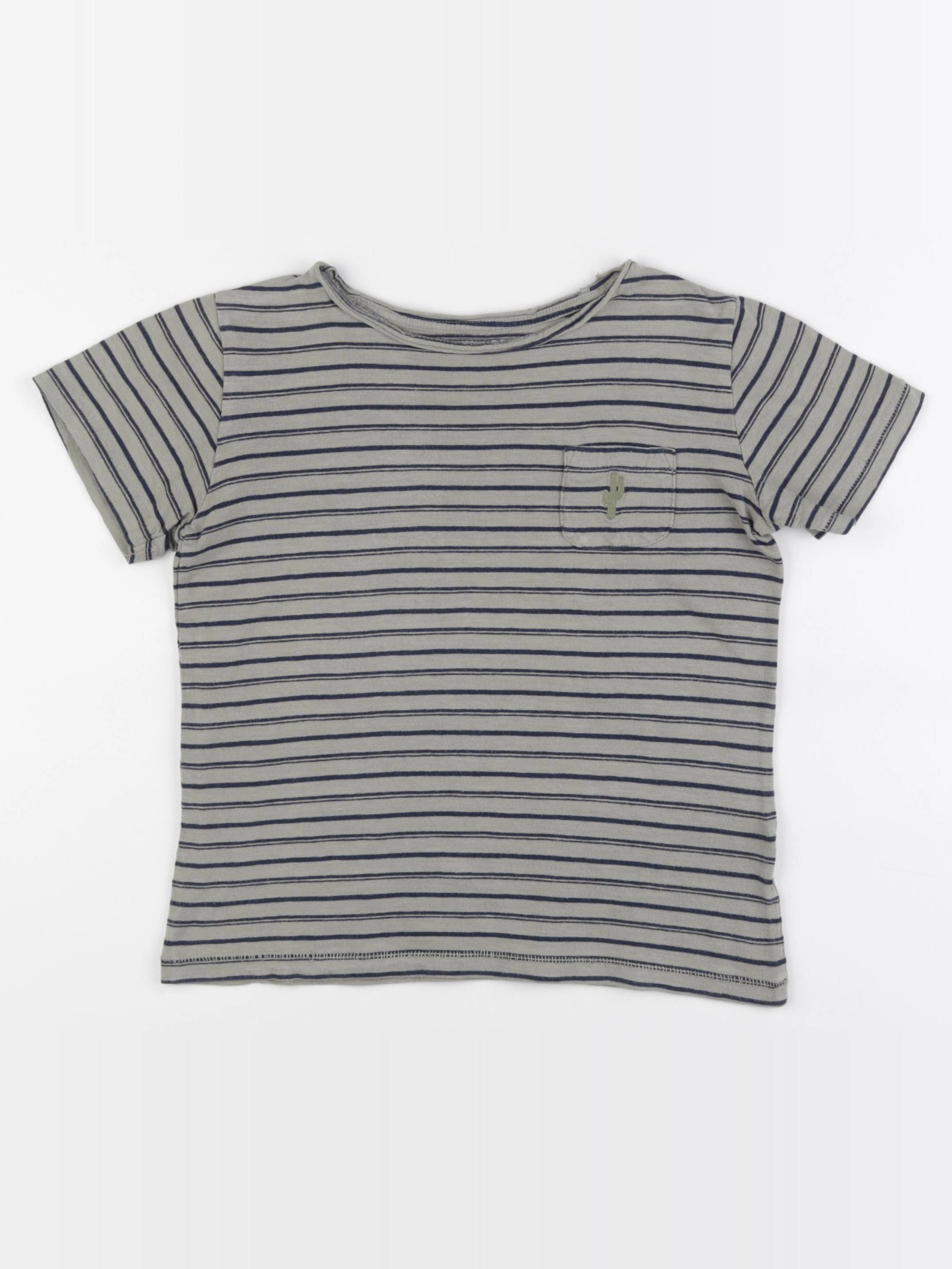 Monoprix - tee-shirt bleu, vert - 8 ans