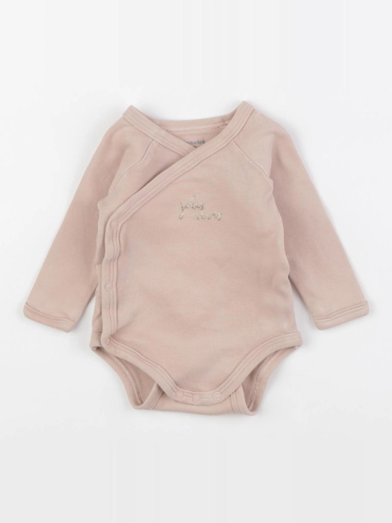 Vertbaudet - body marron - 3 mois