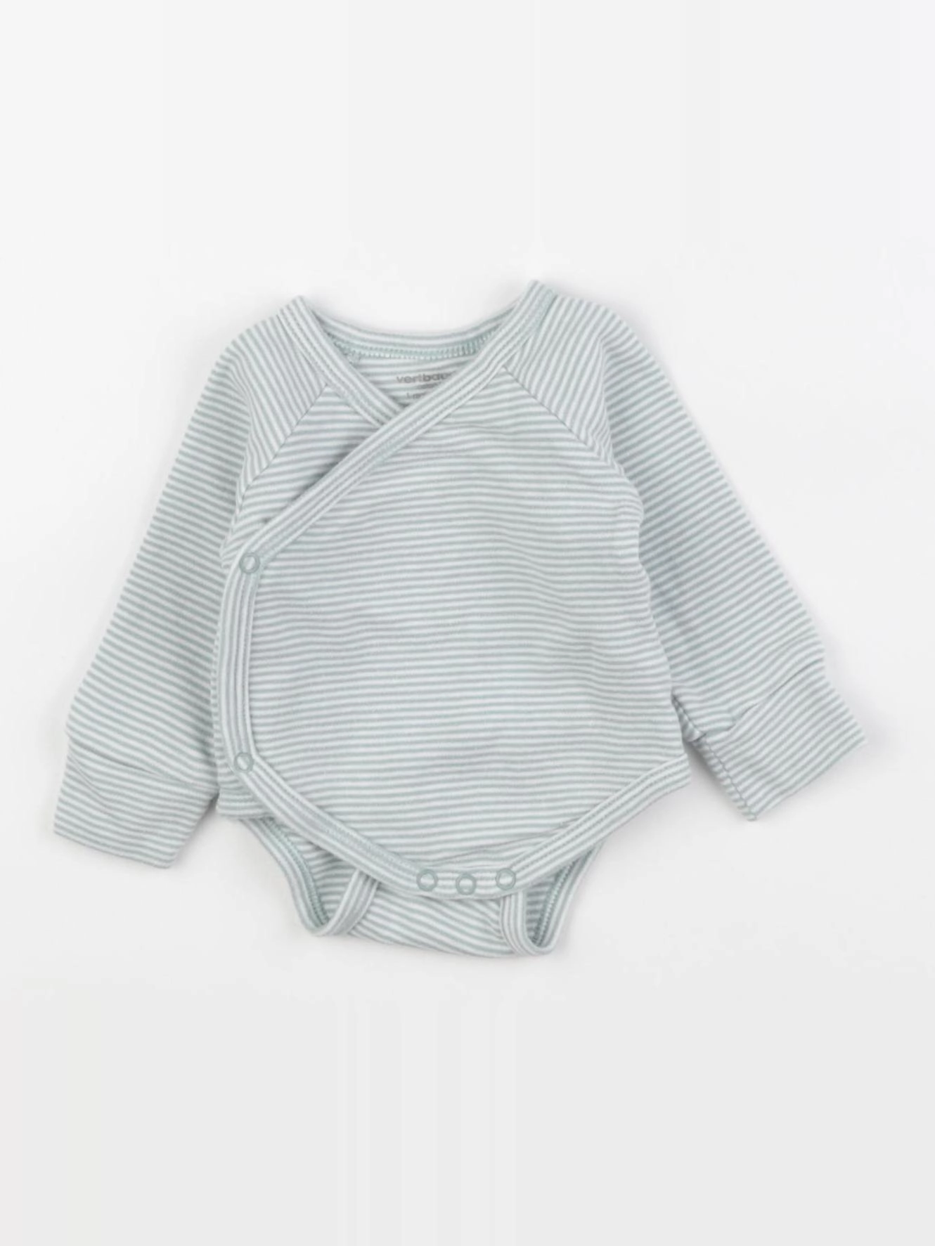 Vertbaudet - body vert - 1 mois