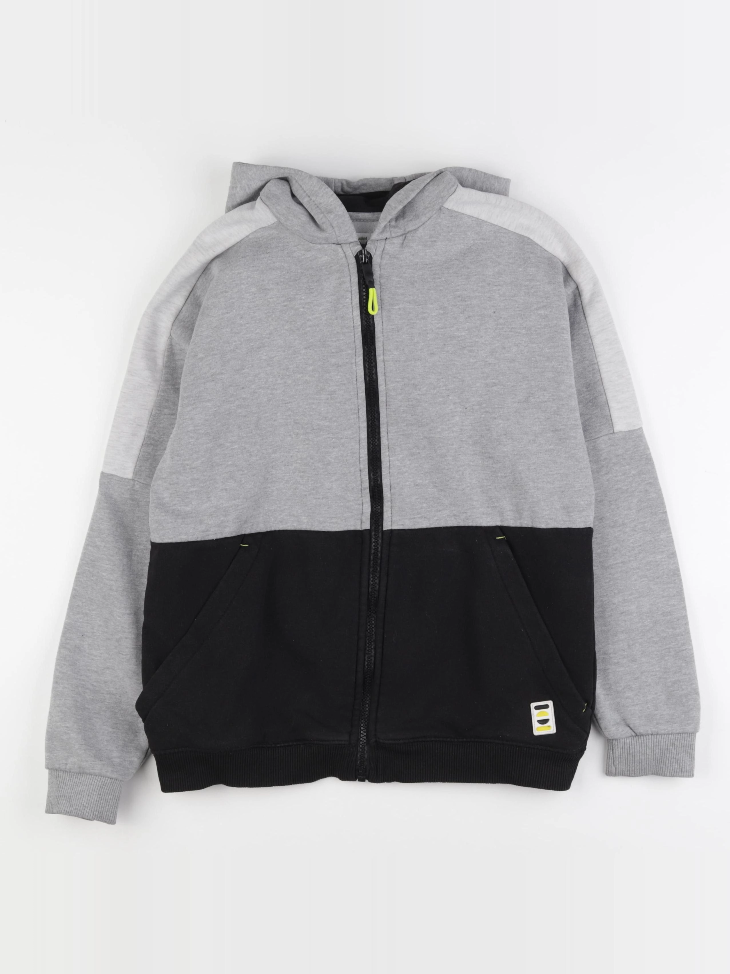 Vertbaudet - sweat gris - 12 ans