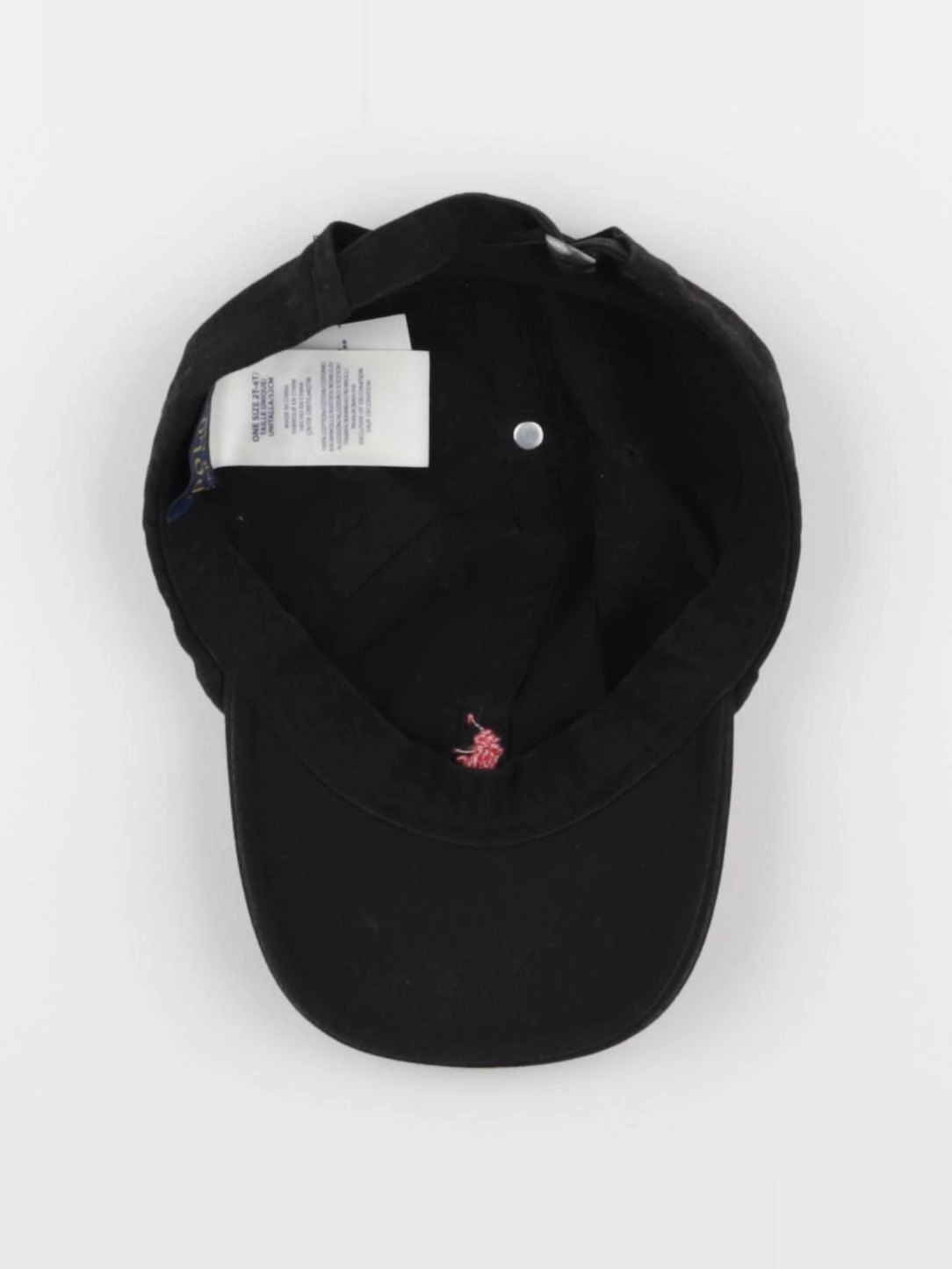 Ralph Lauren - casquette noir - 2/4 ans