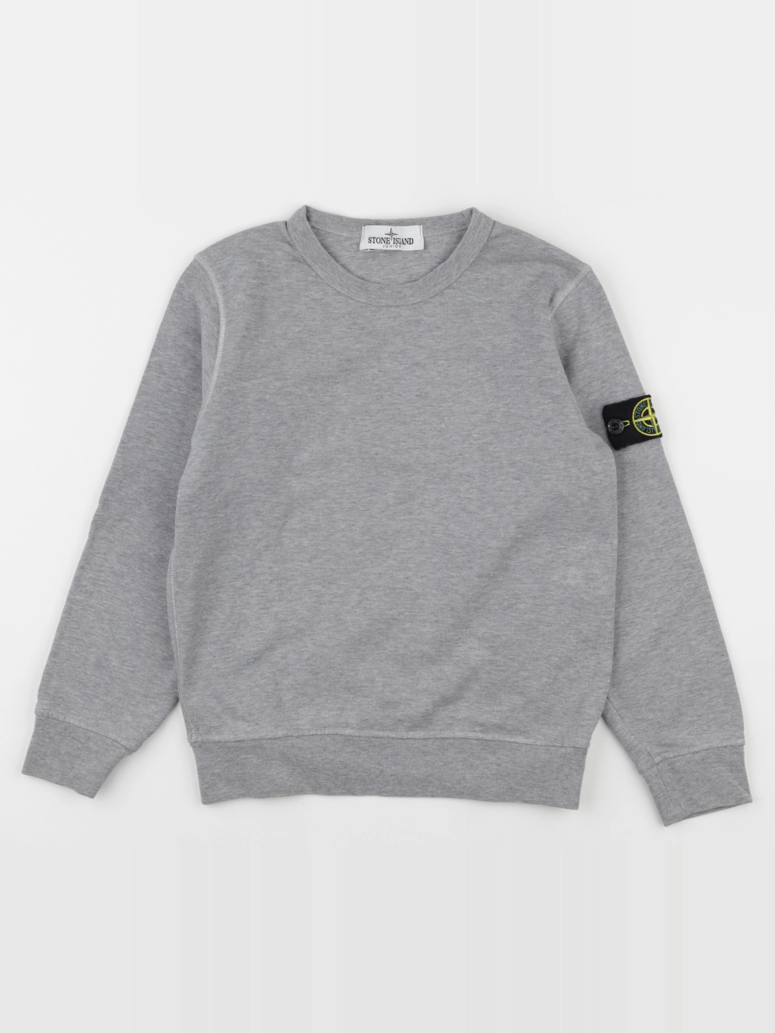 Stone Island - sweat gris - 6 ans