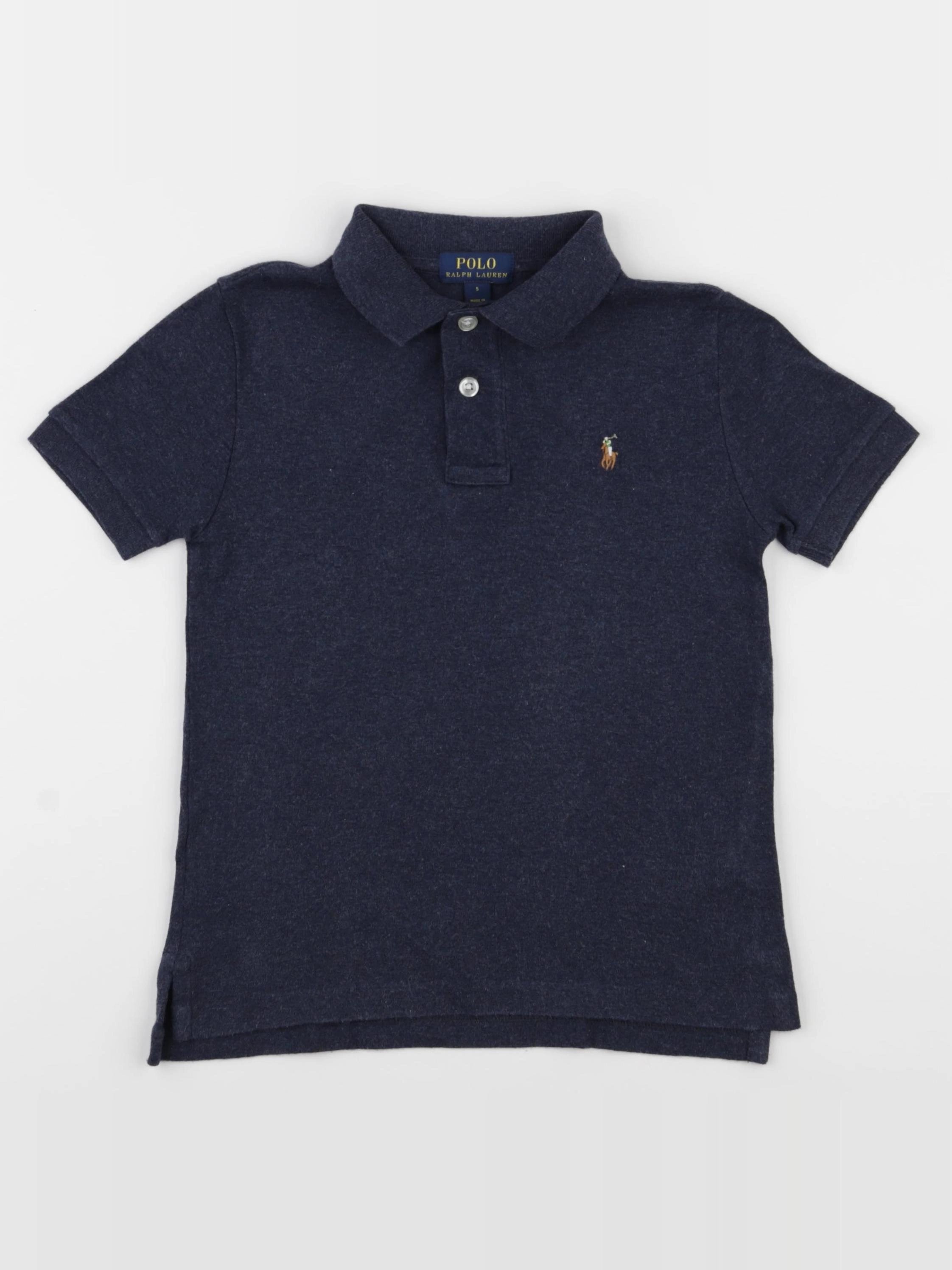 Ralph Lauren - polo bleu - 5 ans