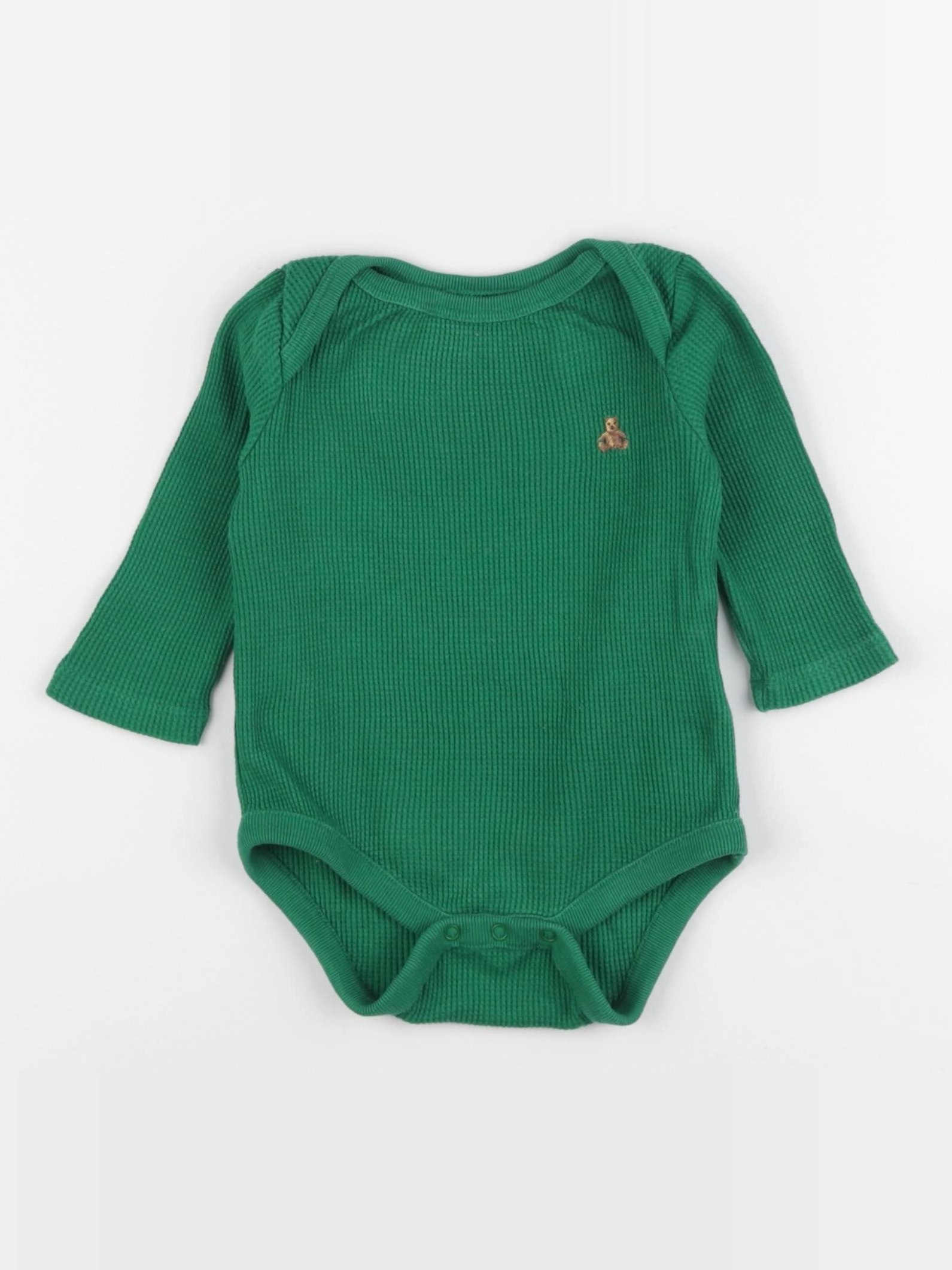 GAP - body vert - 3/6 mois