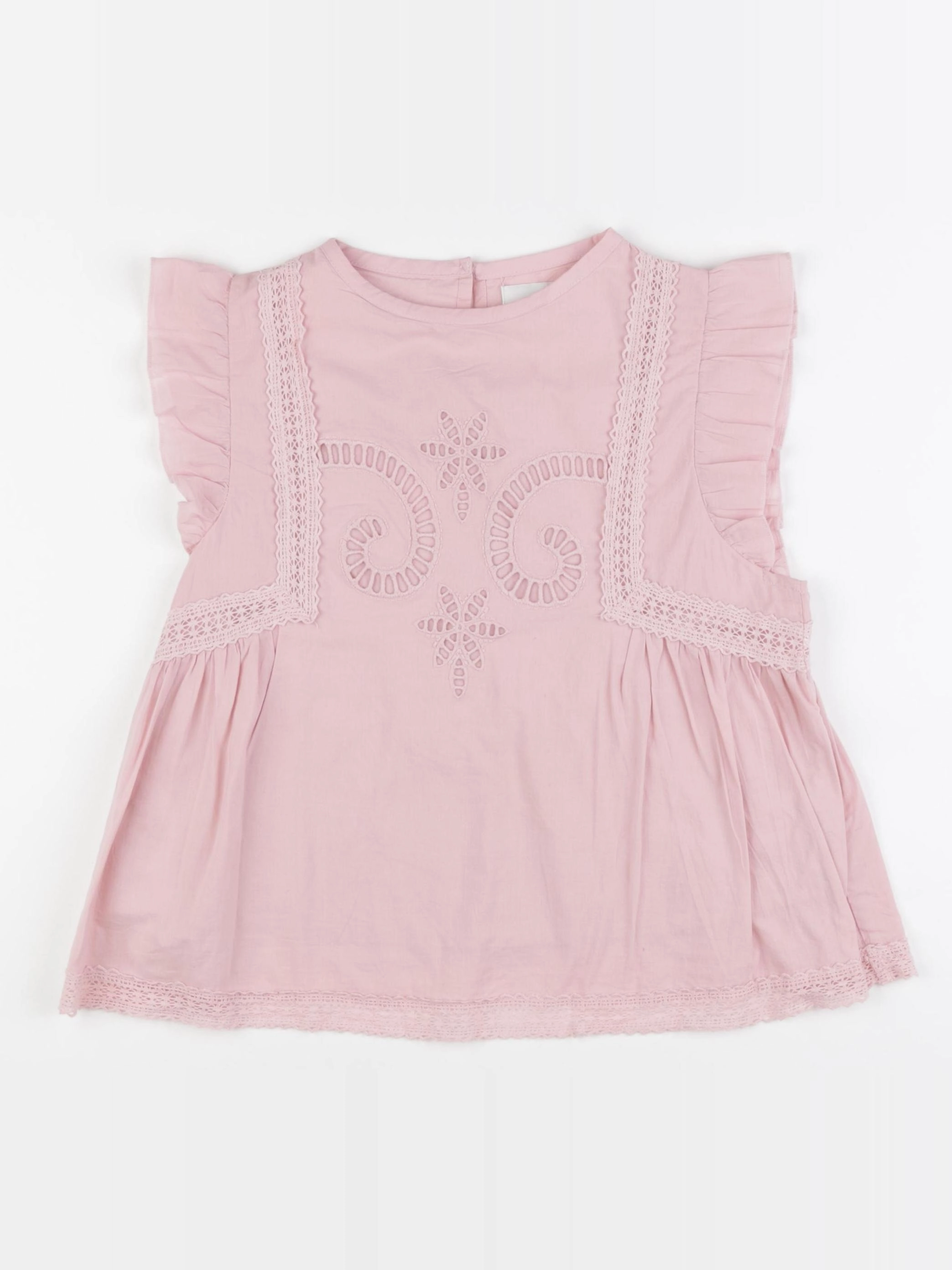 Zara - blouse rose - 11/12 ans