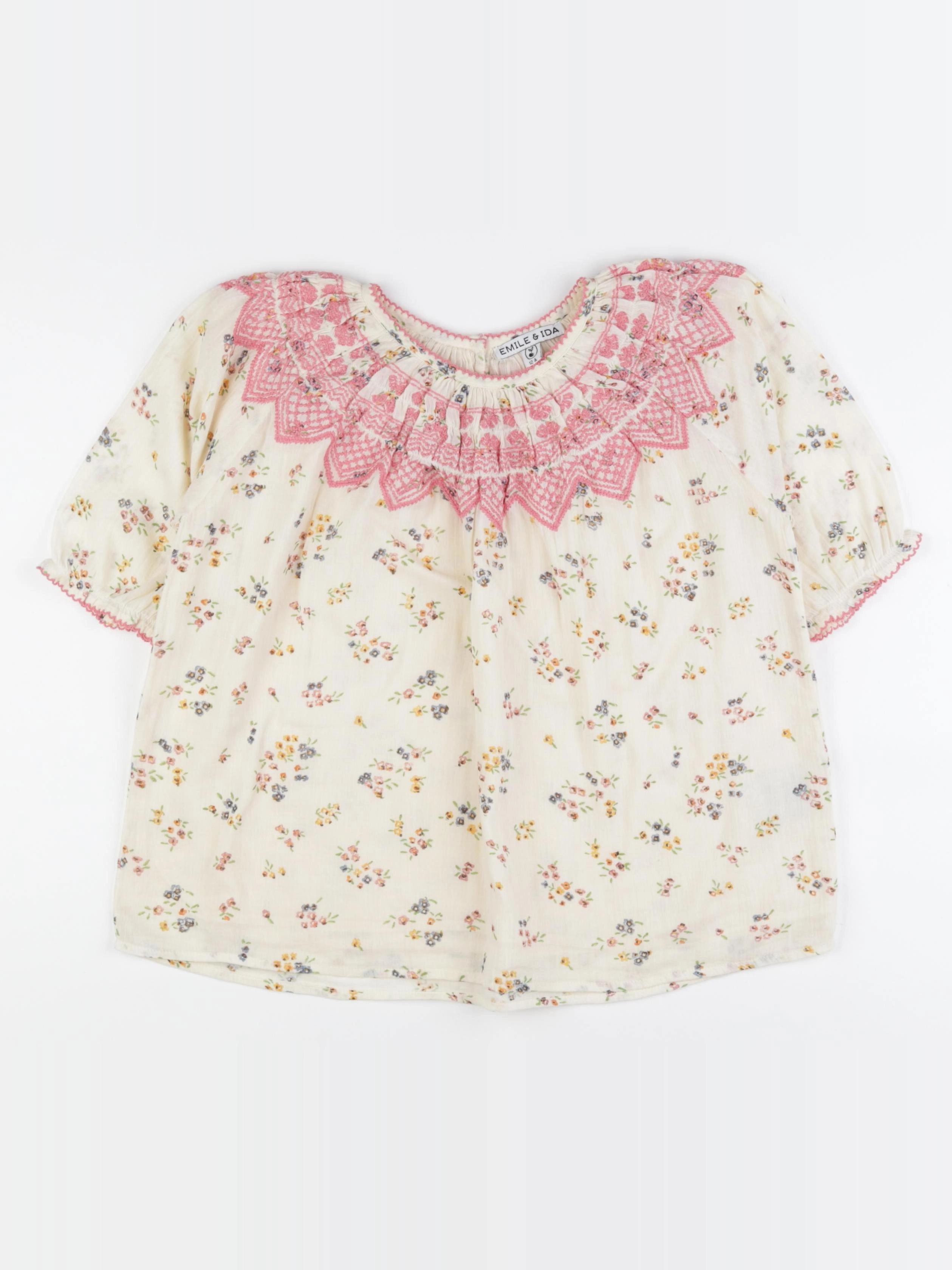 Emile et Ida - blouse beige - 12 ans