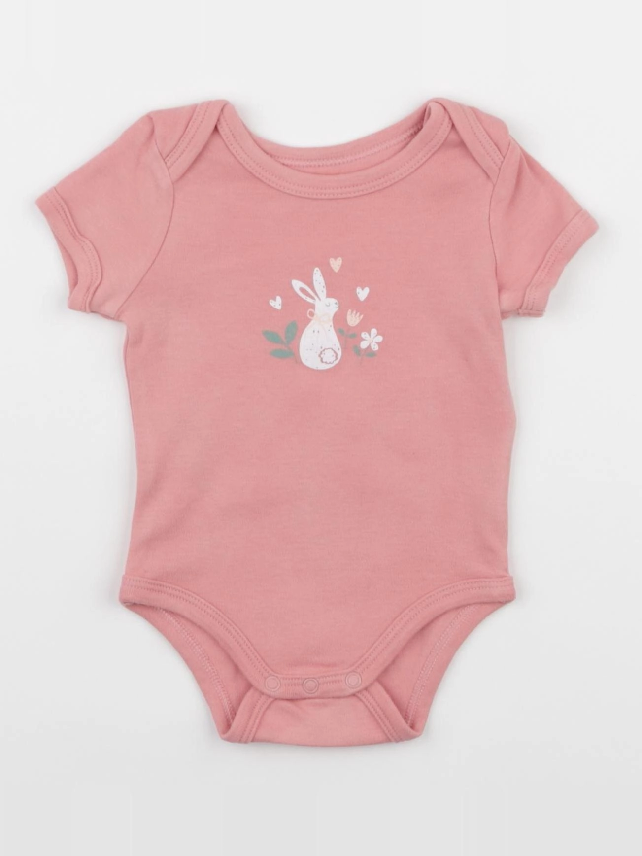 Vertbaudet - body rose - 3 mois