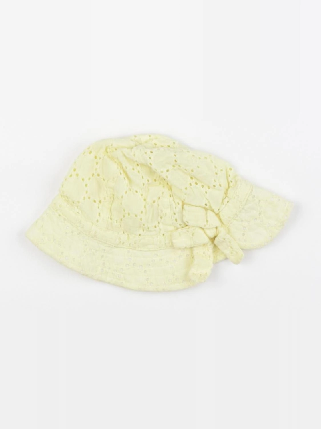 Vertbaudet - chapeau jaune - 6 mois