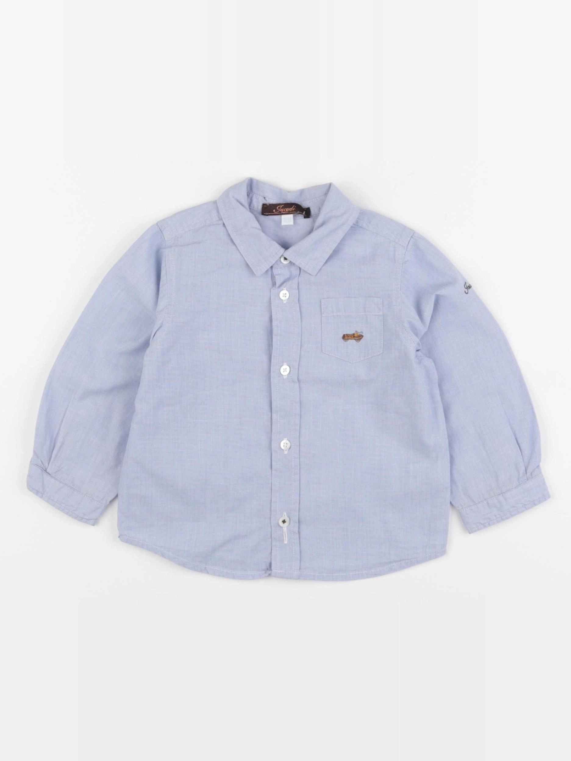 Jacadi - chemise bleu - 18 mois