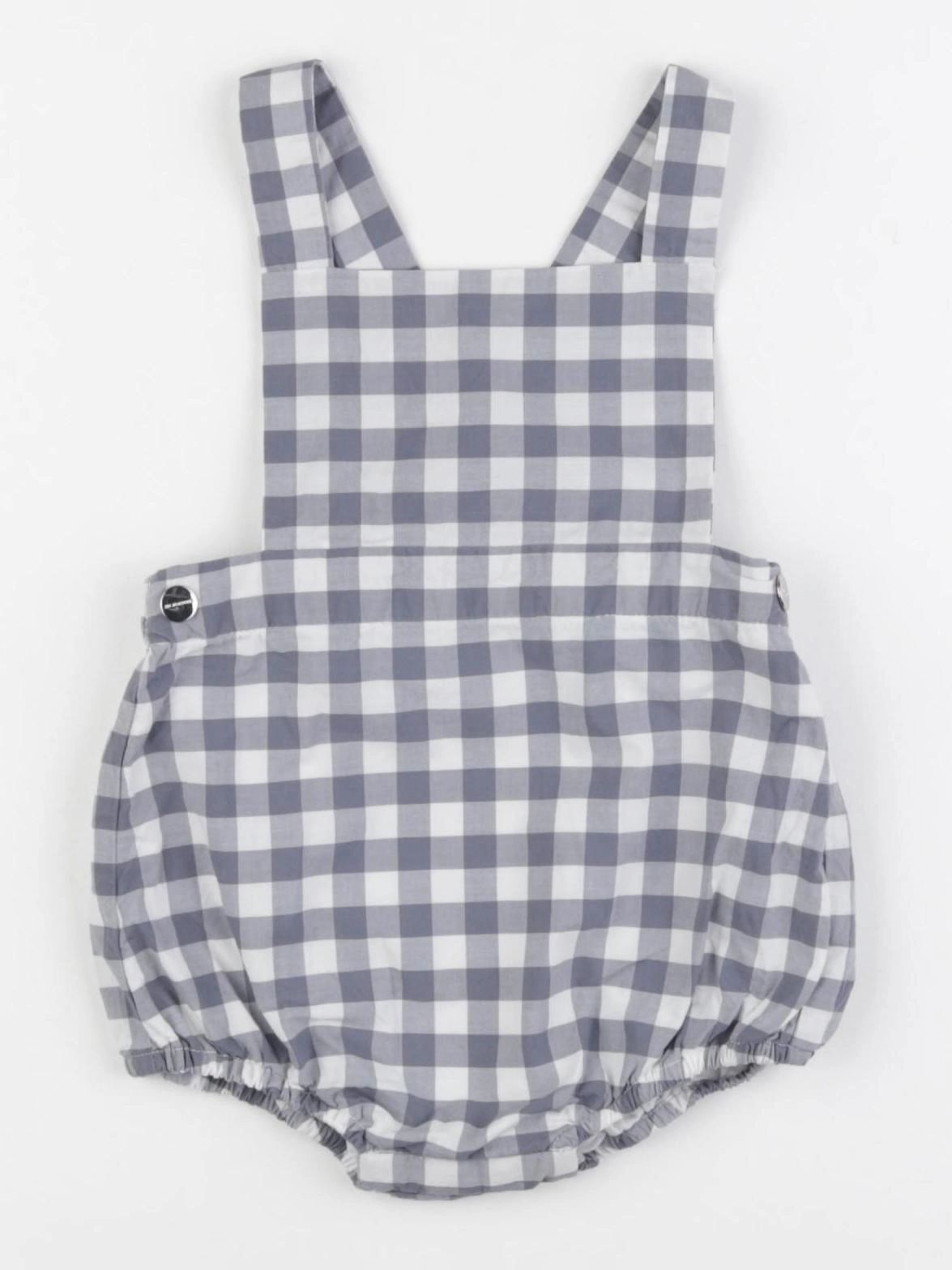 Jacadi - combinaison blanc, gris - 12 mois